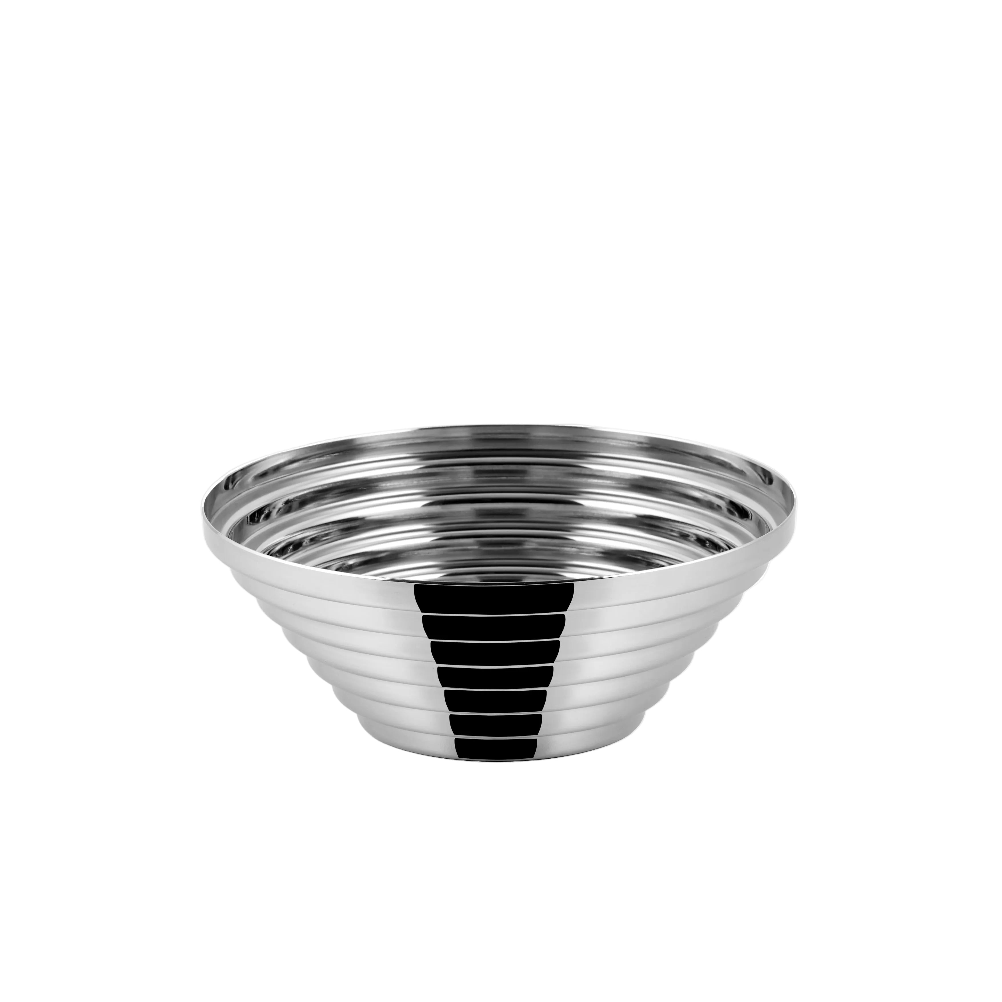 MAYA Fruit Basket Polished Stainless Steel