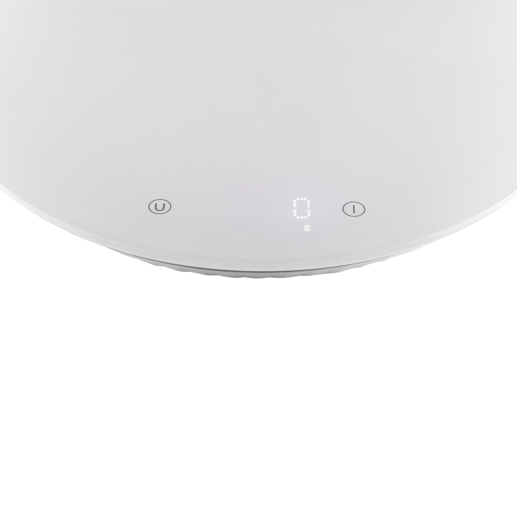 Kitchen weight plissé white