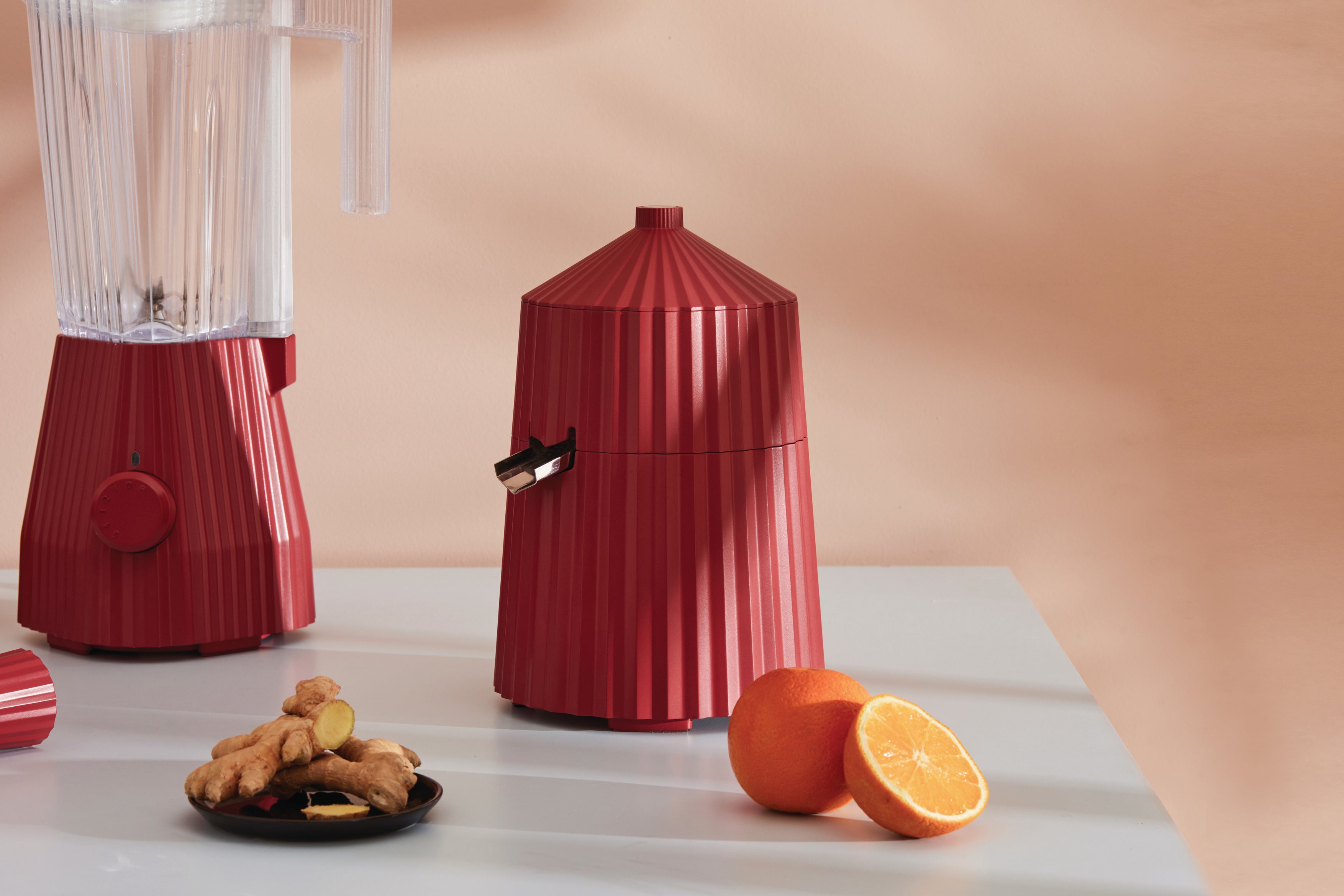 Plissé Citrus Juicer Rot