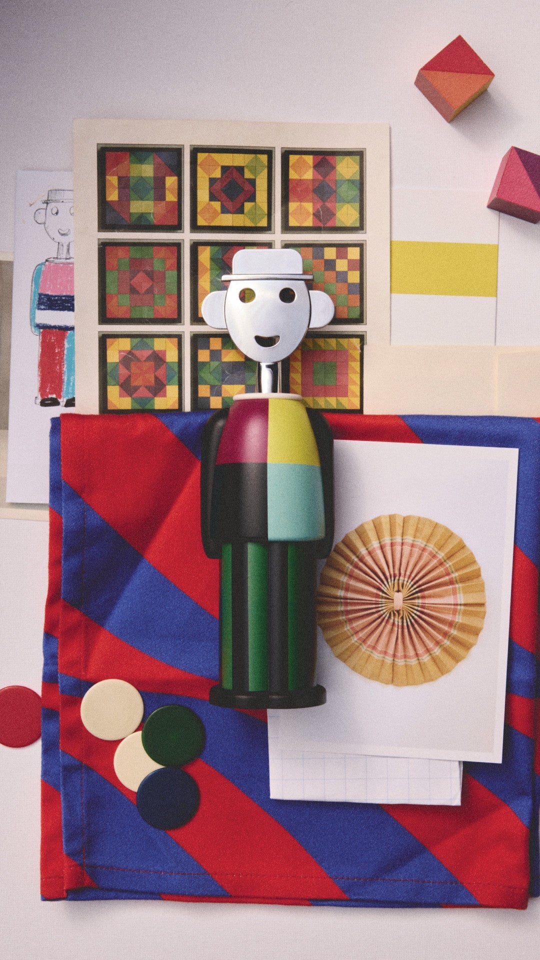 Korkociąg skrzydłowy ALESSANDRO M. - PARADE – Alessi