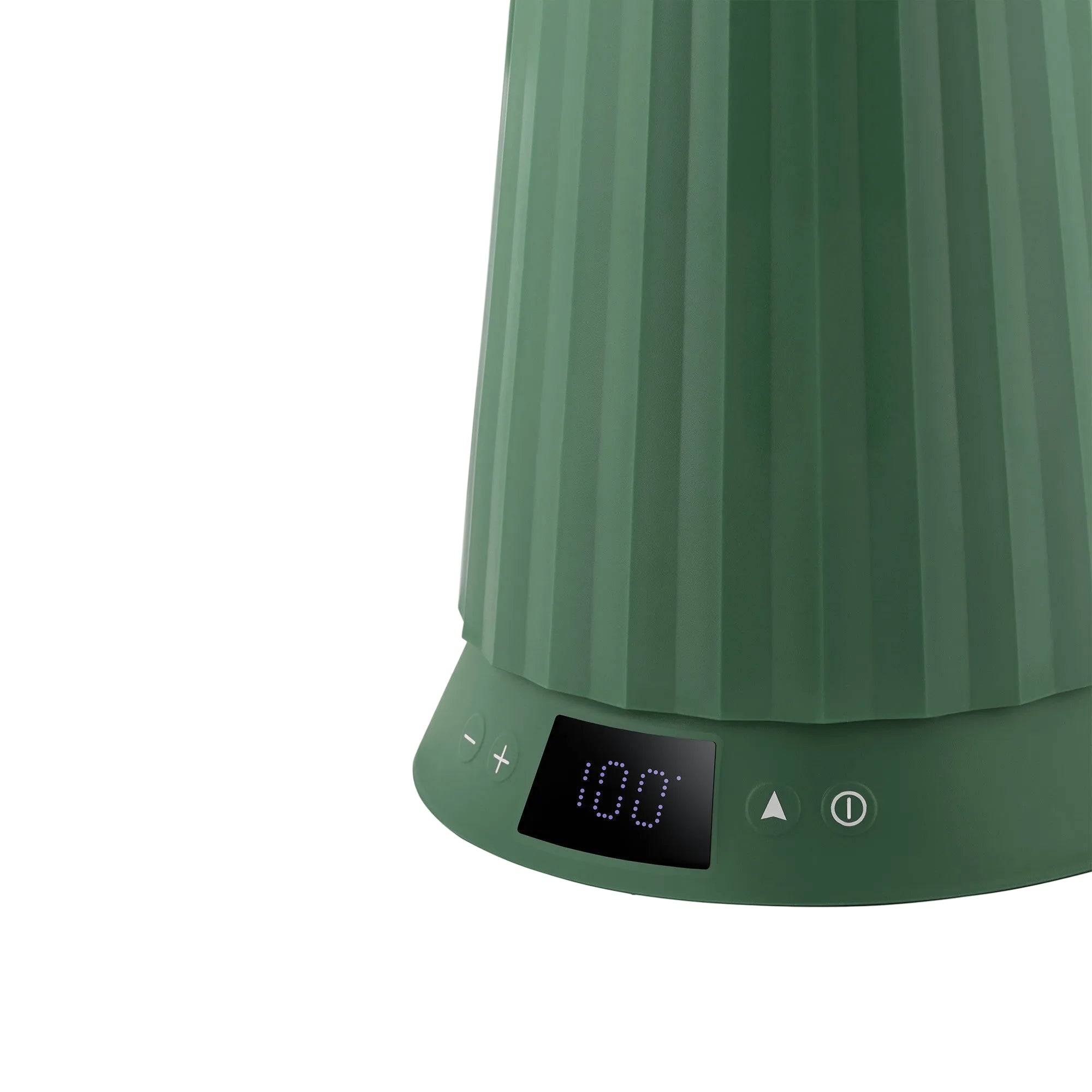 Elektrischer Wasserkocher mit Temperaturregelung PLISSÉ grün