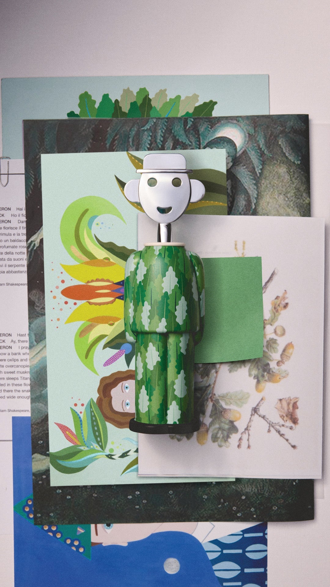 Alessandro M. Flügelspieler Korkenzieher - Arborea Zielony