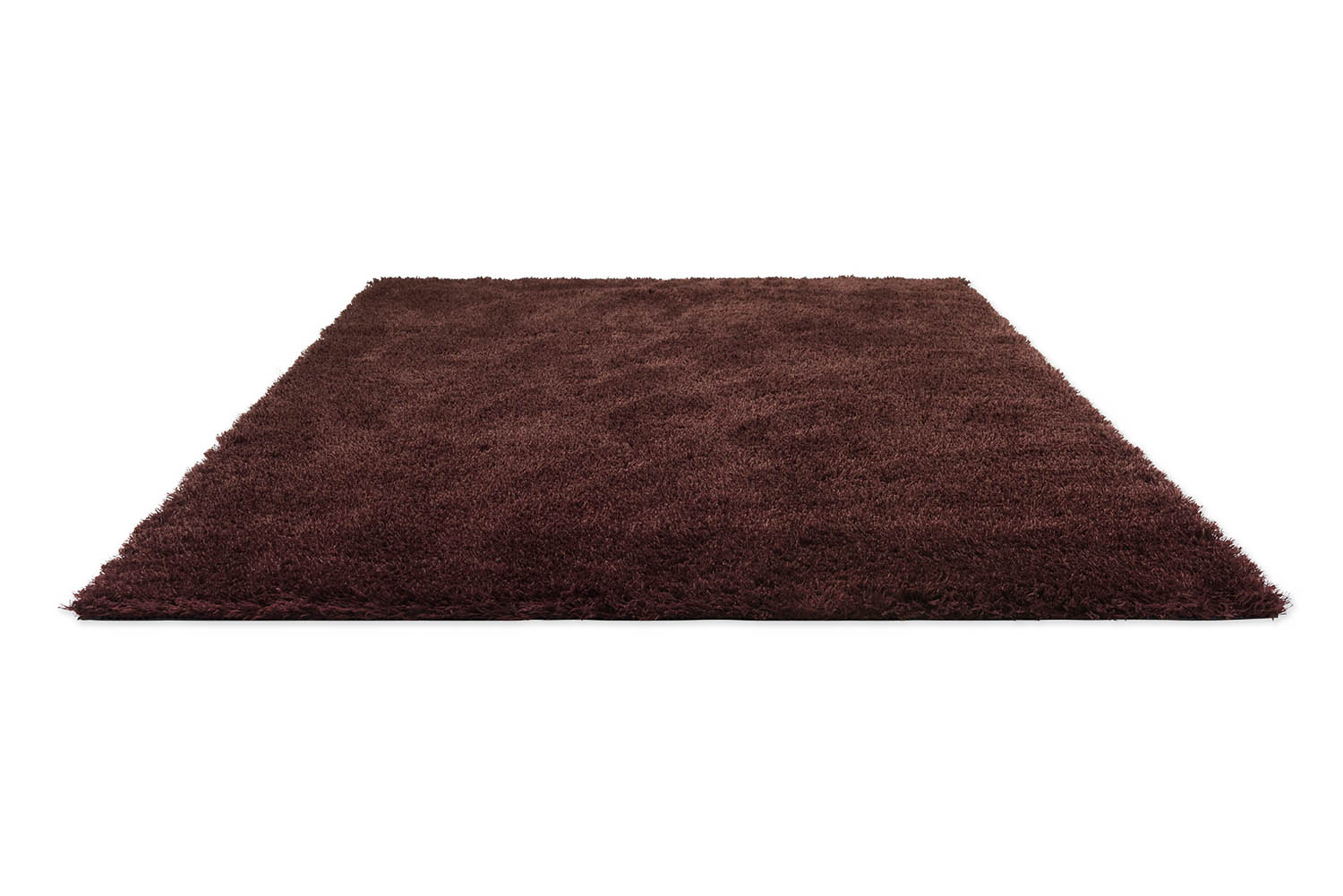 SHADE HIGH brown rug with long pile