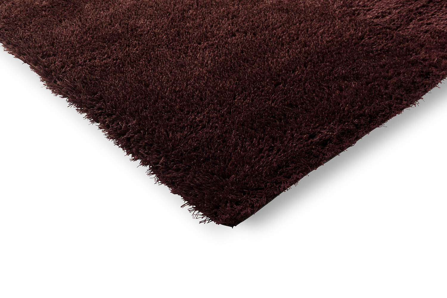 SHADE HIGH brown rug with long pile