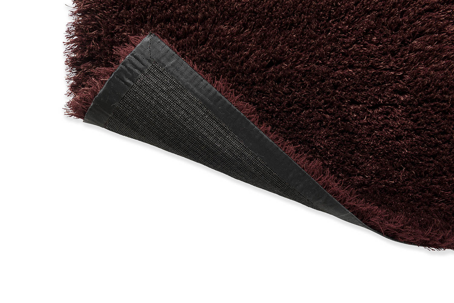 SHADE HIGH brown rug with long pile