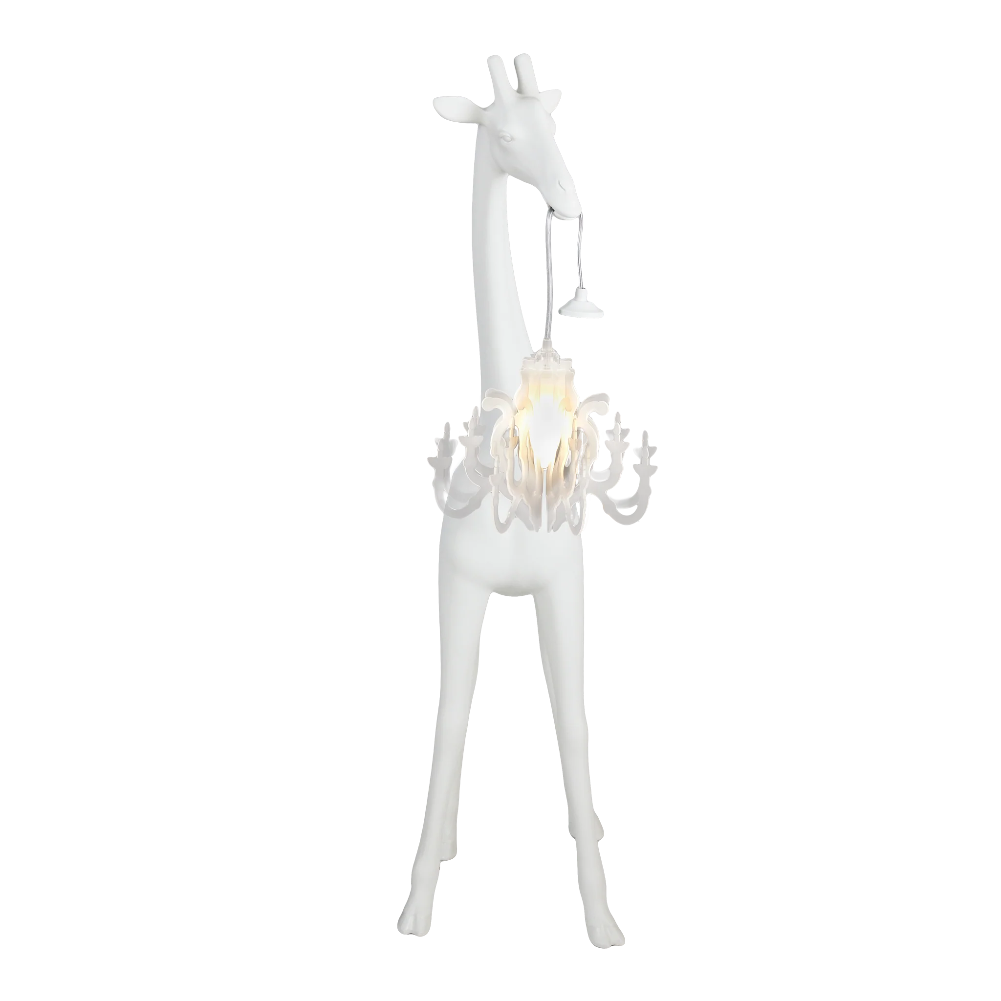 GIRAFFE IN LOVE XS White Lamp