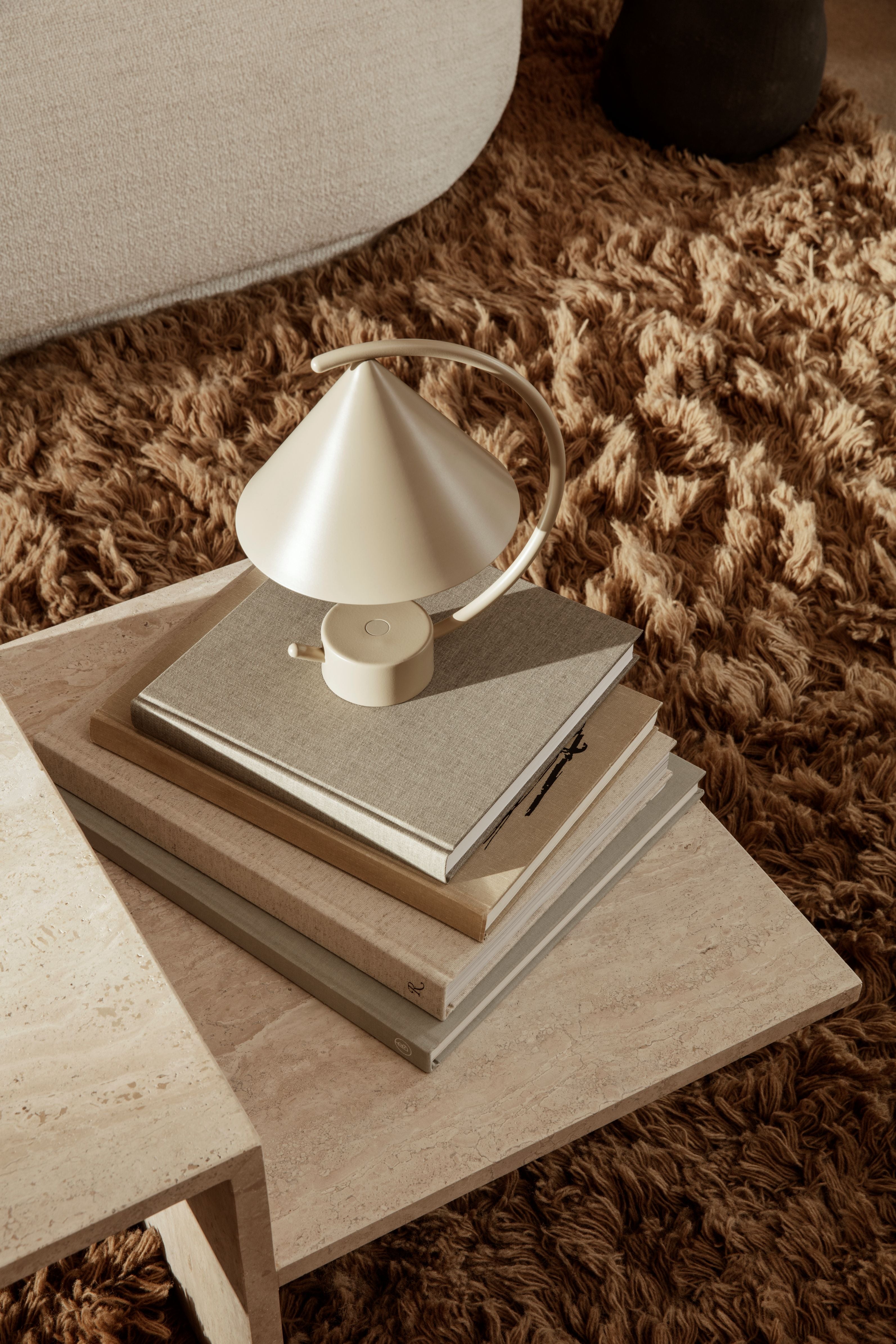 MERIDIAN Tragbare Lampe beige