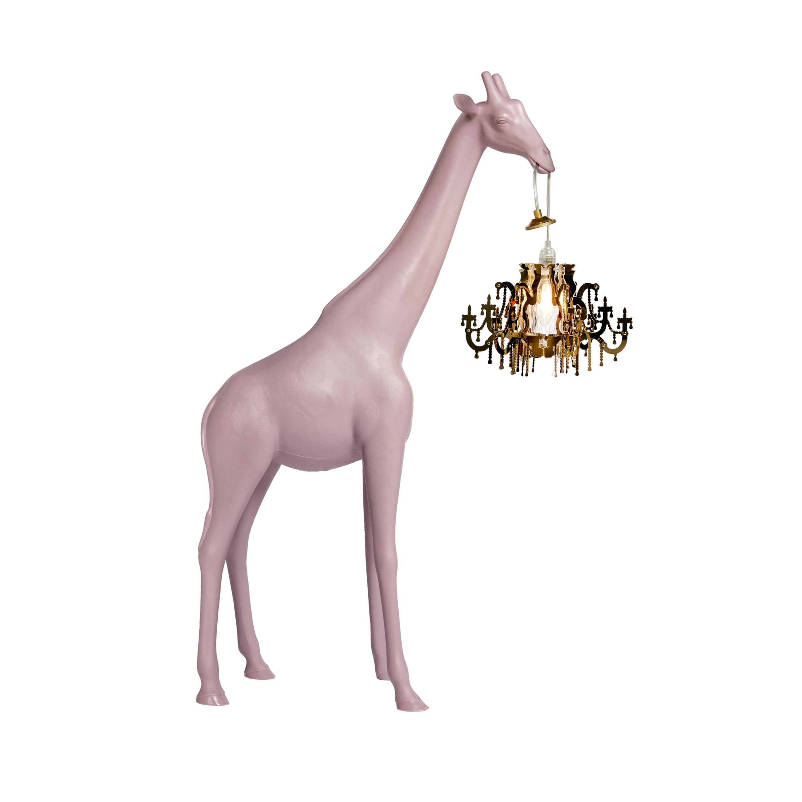 Lamp giraffe in love xs pink