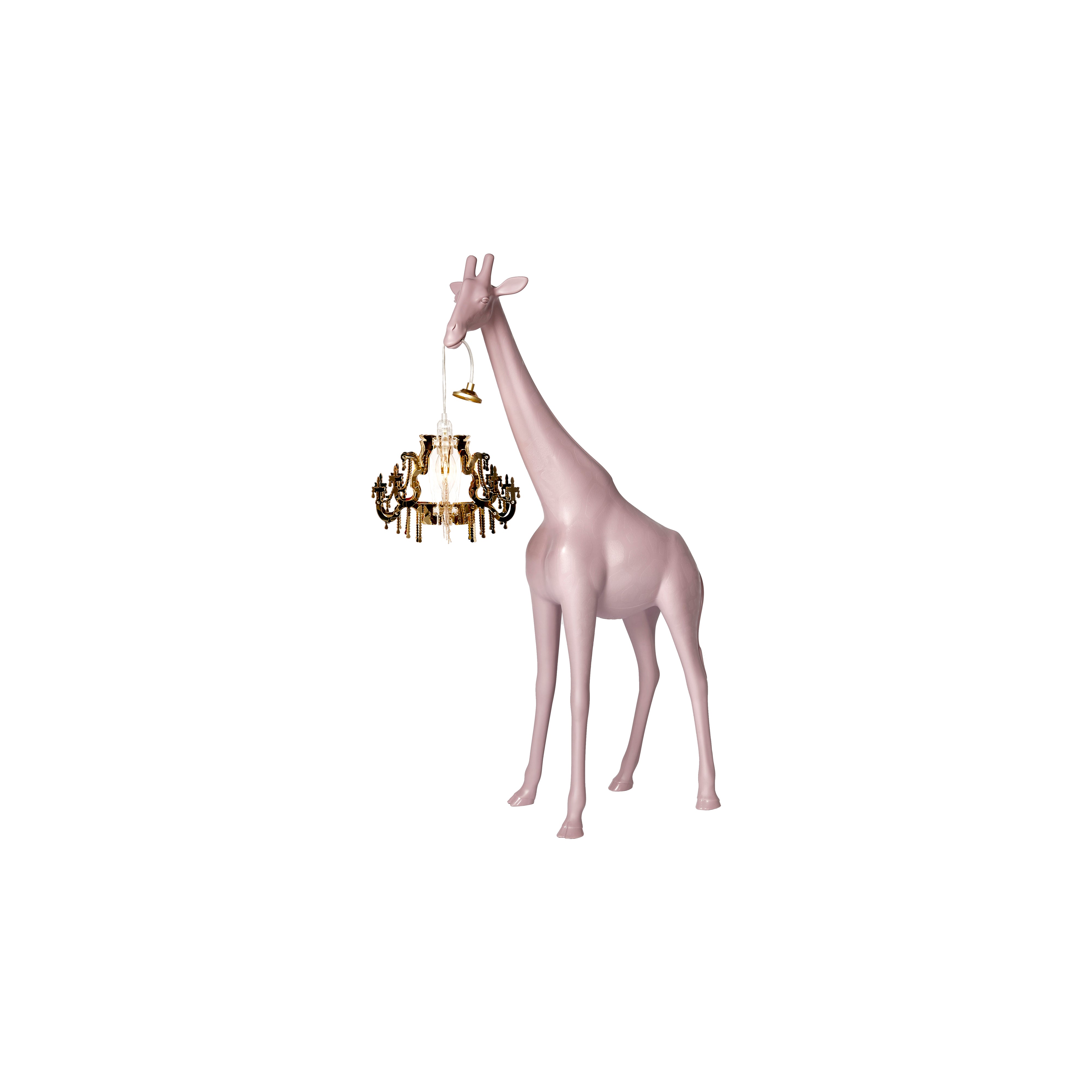 Lamp giraffe in love xs pink