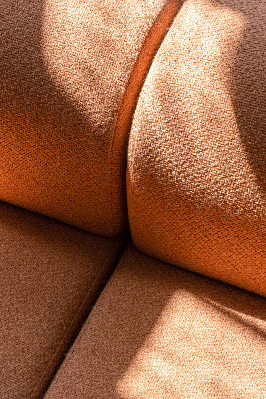 Sofa 2-sitzig TORI braun Bouclé