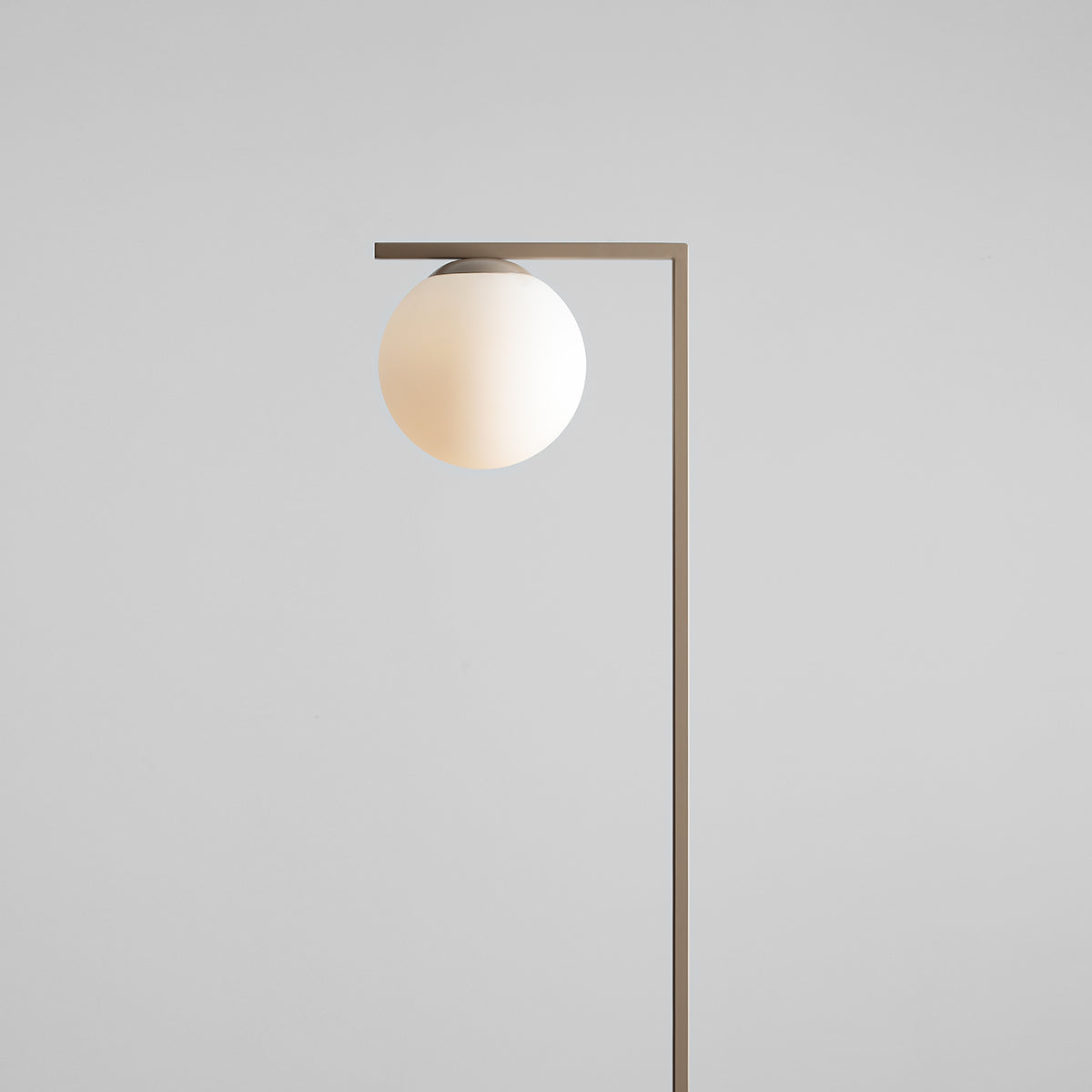 Zac beige floor lamp
