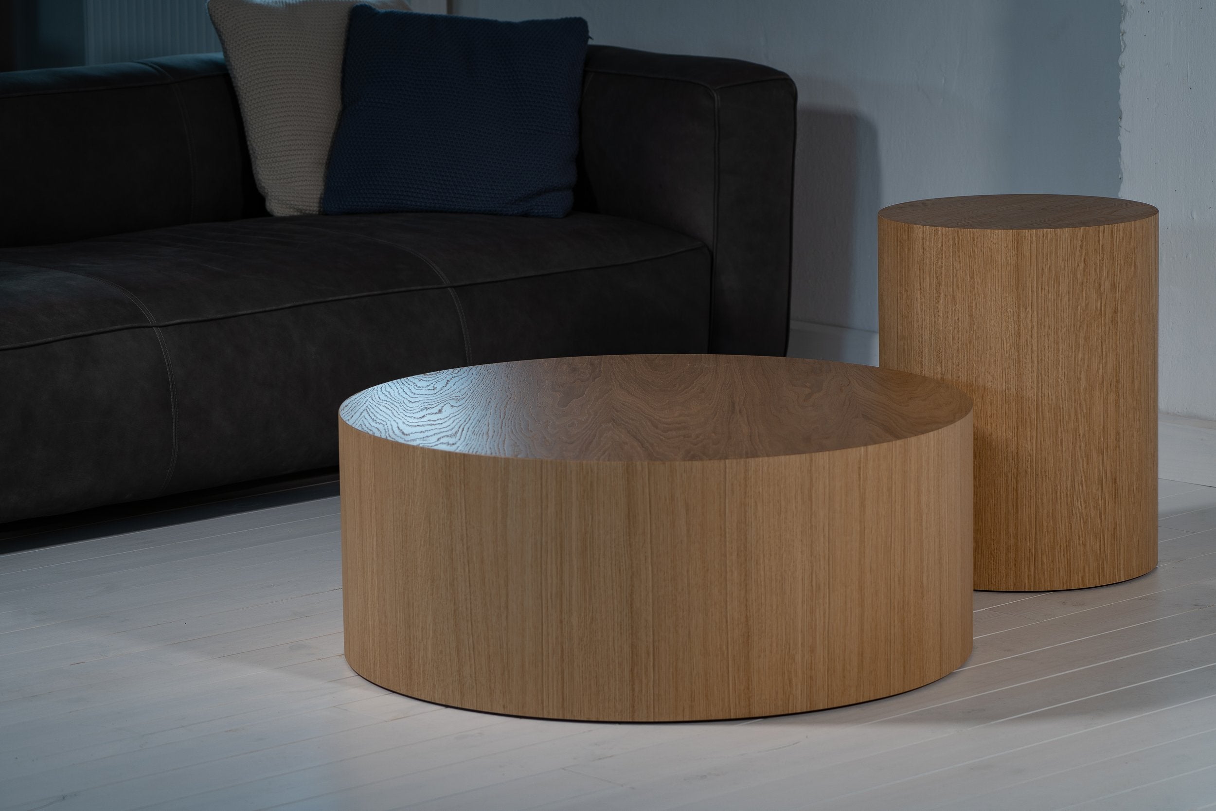 ESKE Side Table Oak Veneer