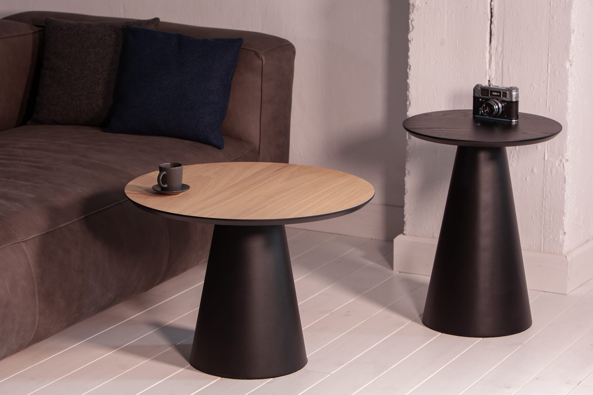 Kaffeetisch CONE braun