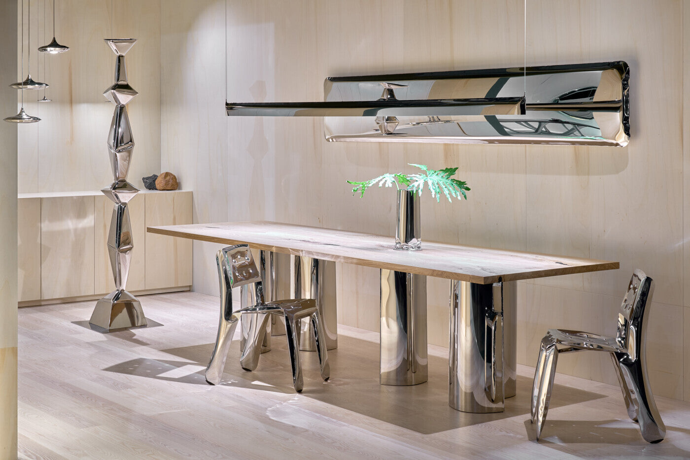 Pendelleuchte LAMPIN inox