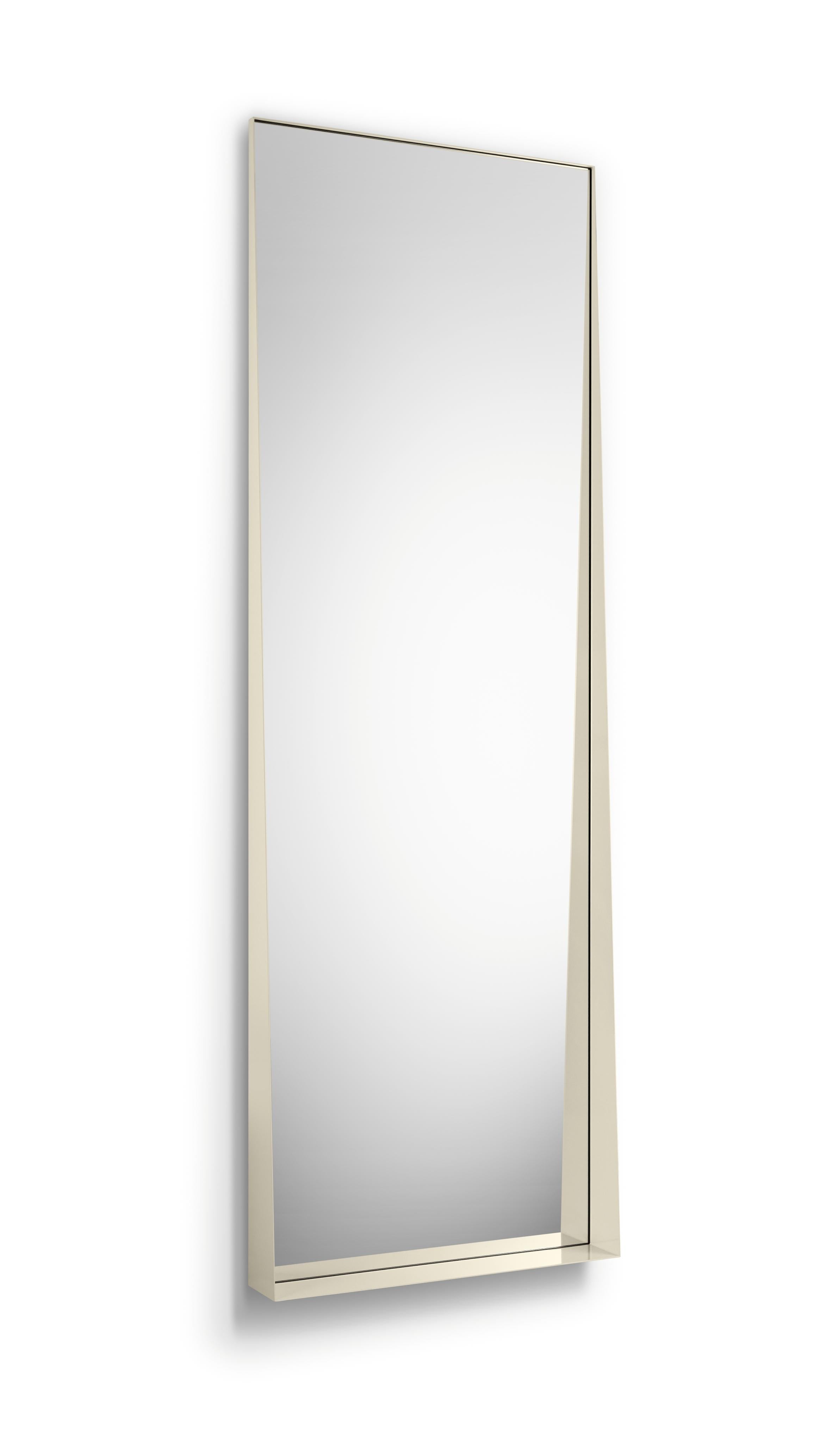 BEAK wall mirror beige