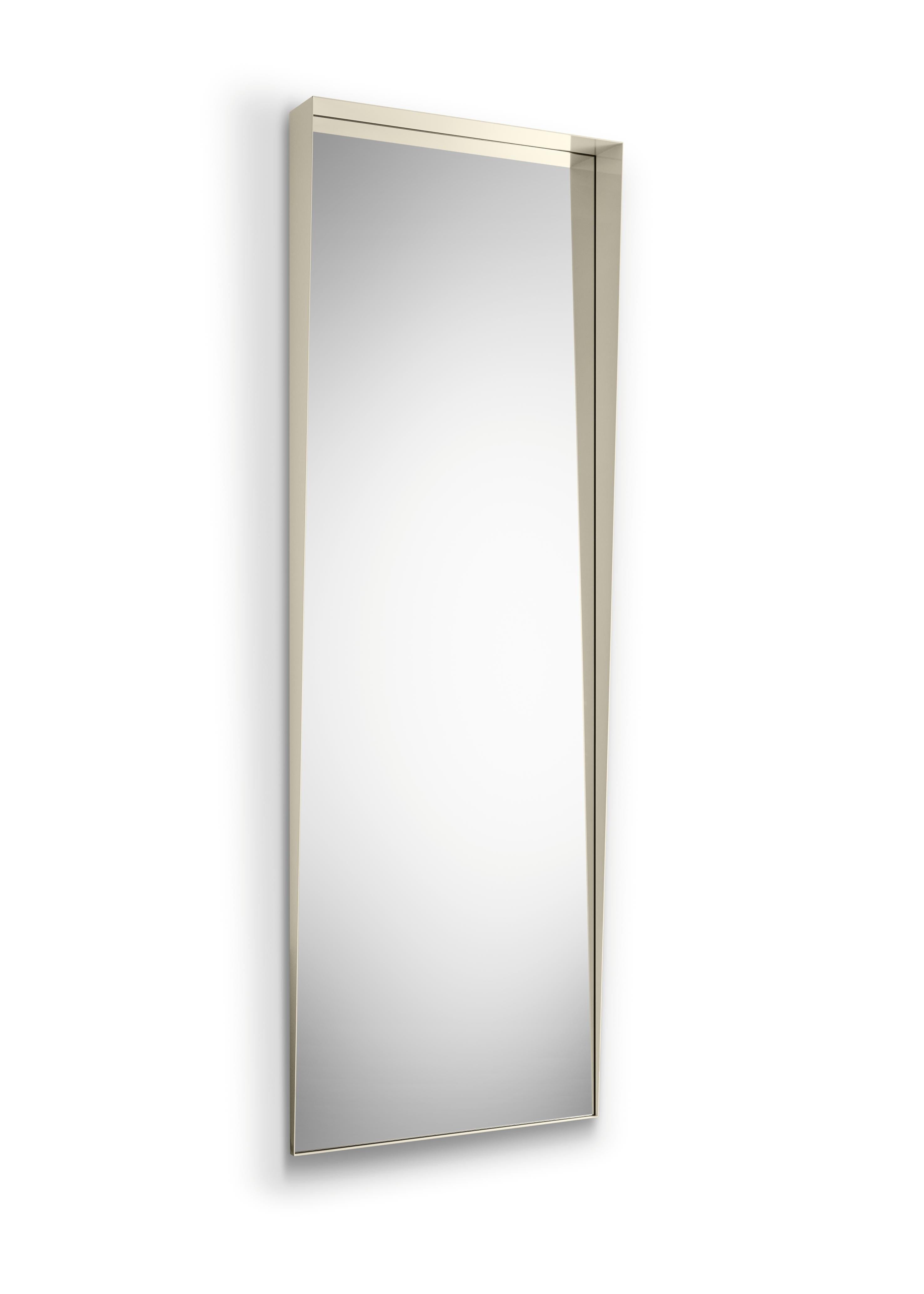 BEAK wall mirror beige