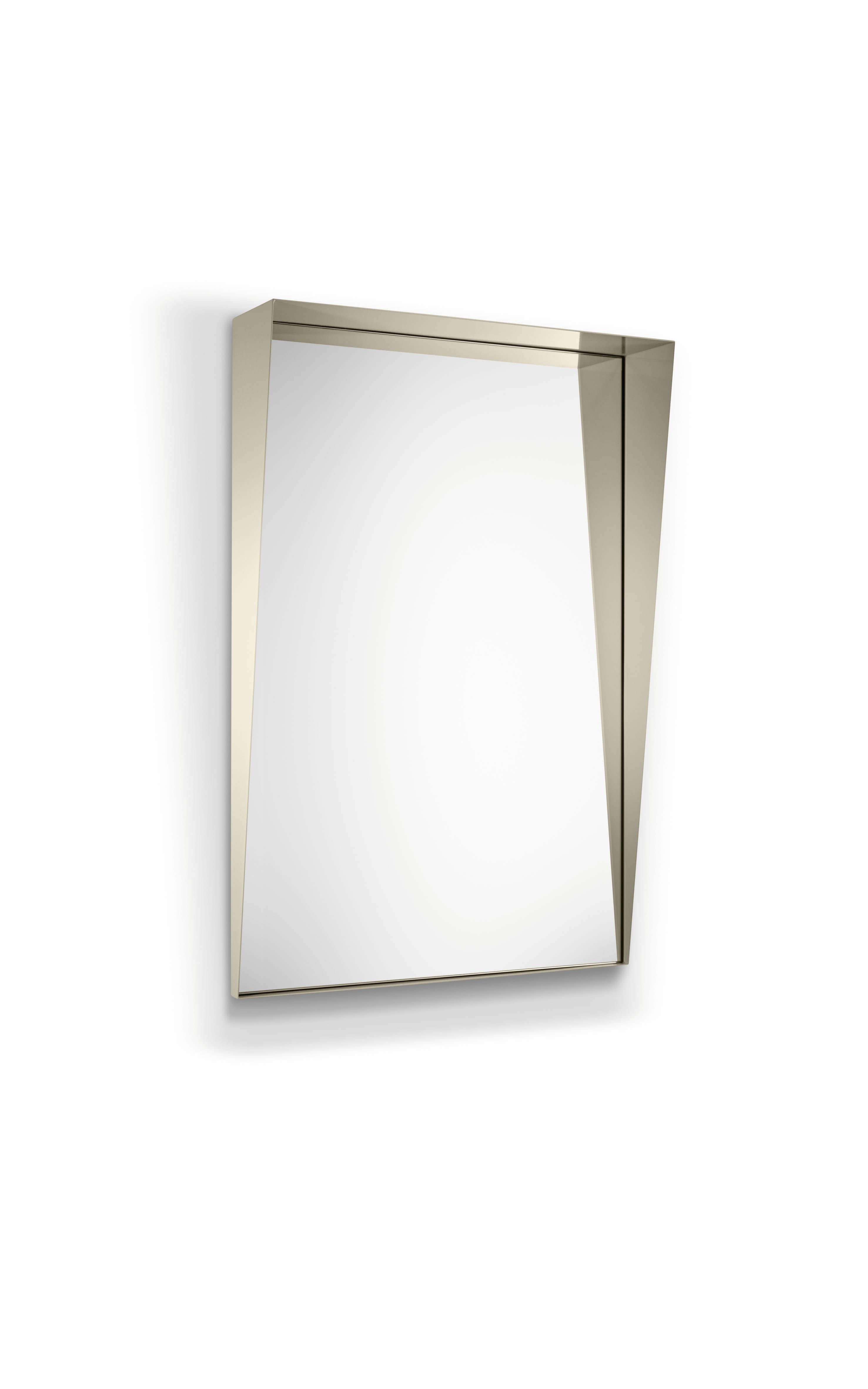 BEAK wall mirror beige