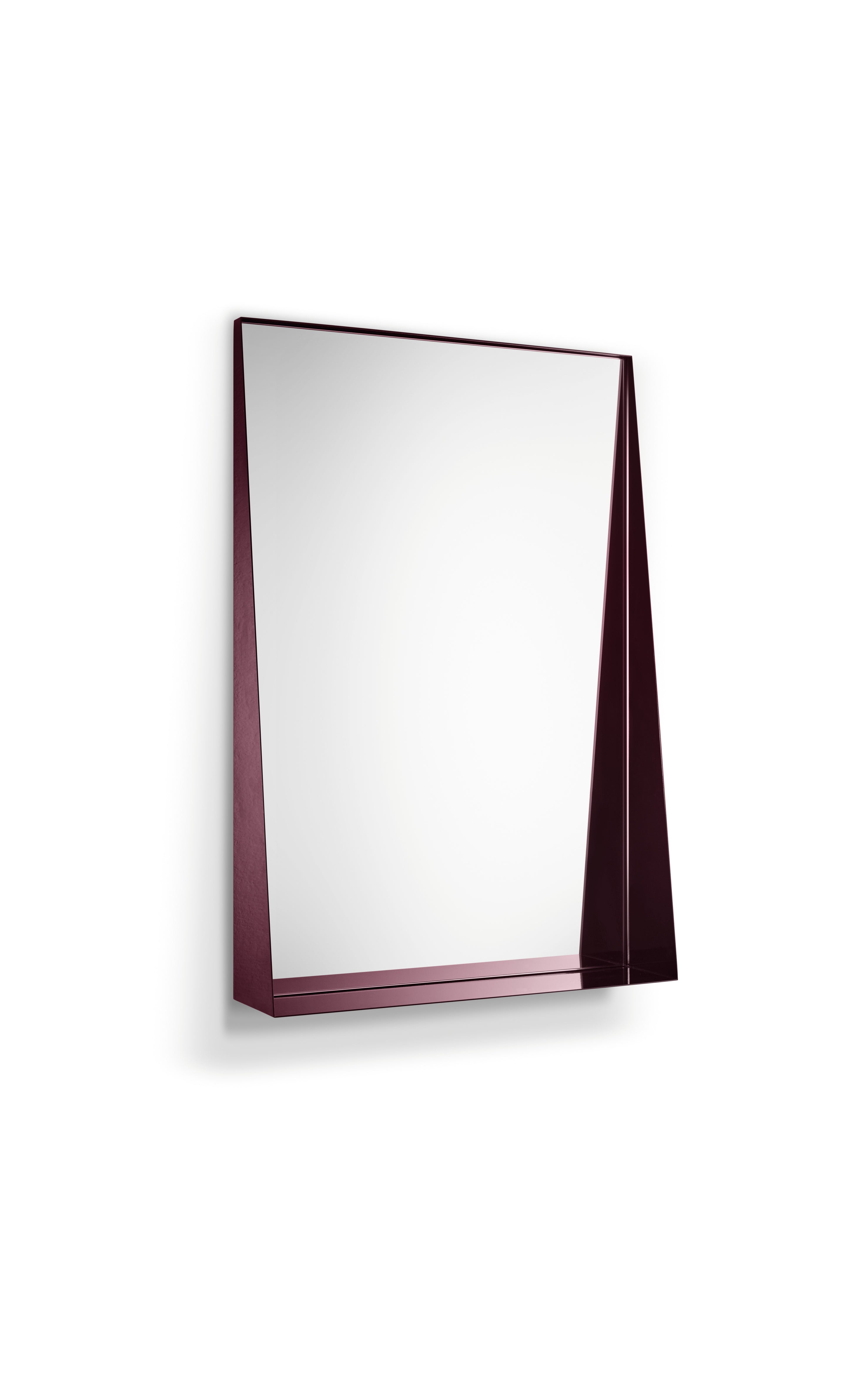 BEAK wall mirror purple