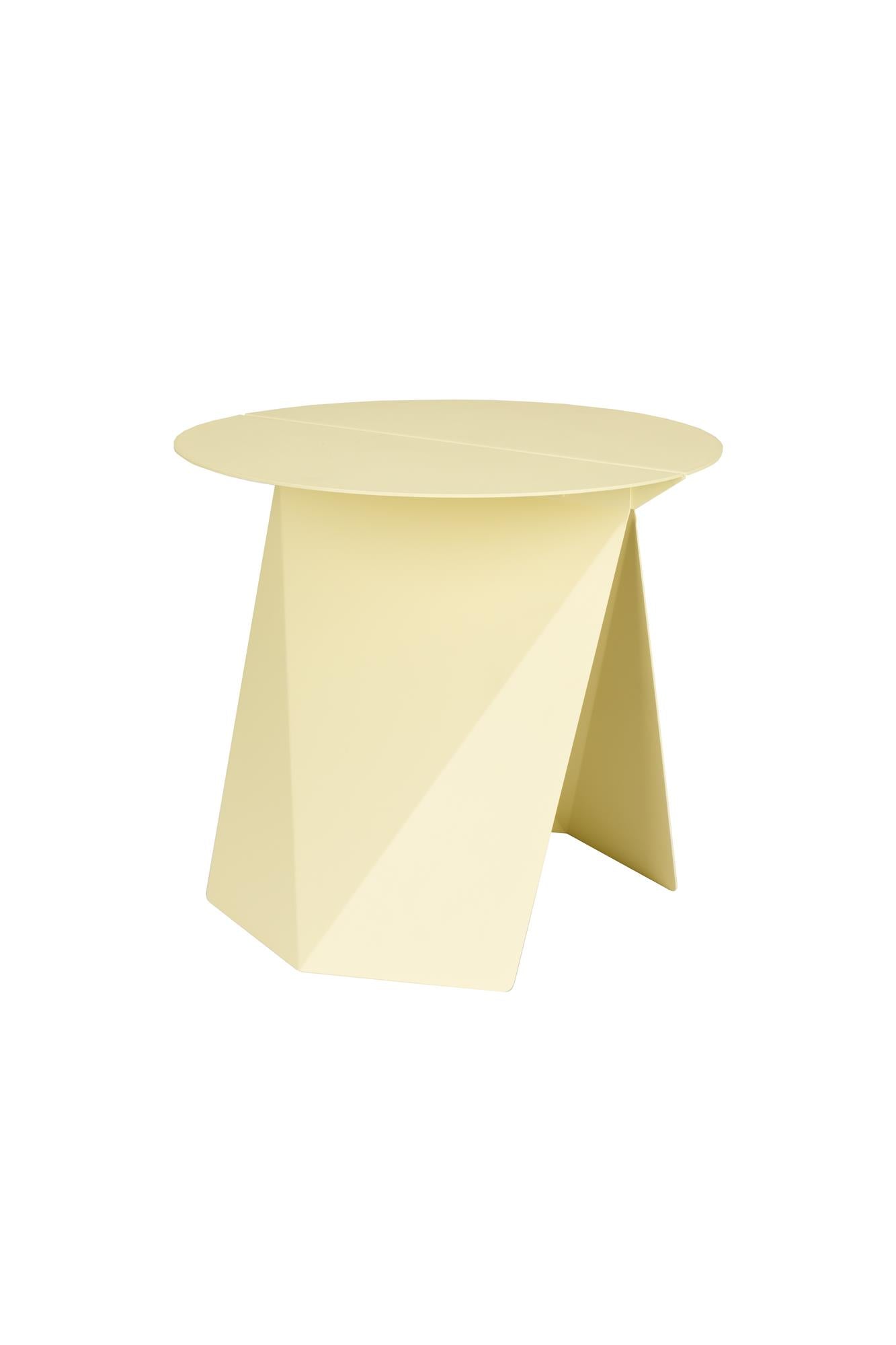 FOLDY Yellow Side Table