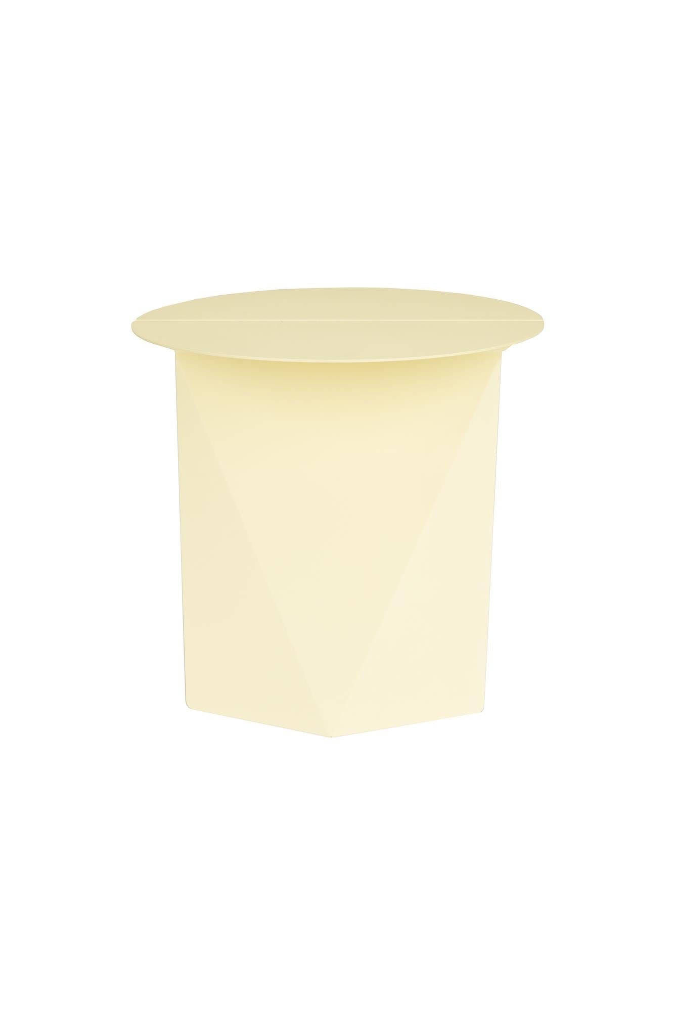 FOLDY Yellow Side Table