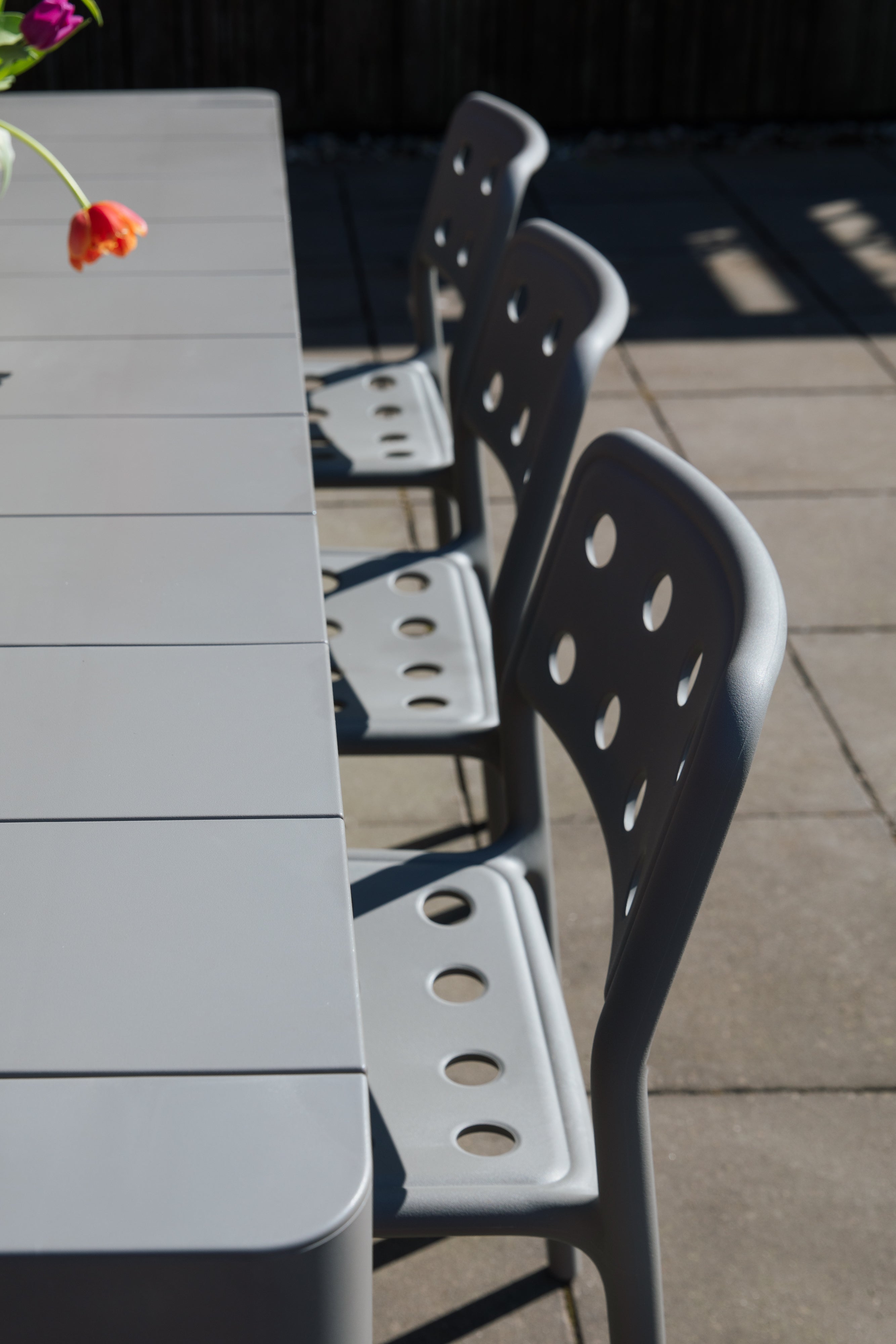 SERRA Gray Garden Chair