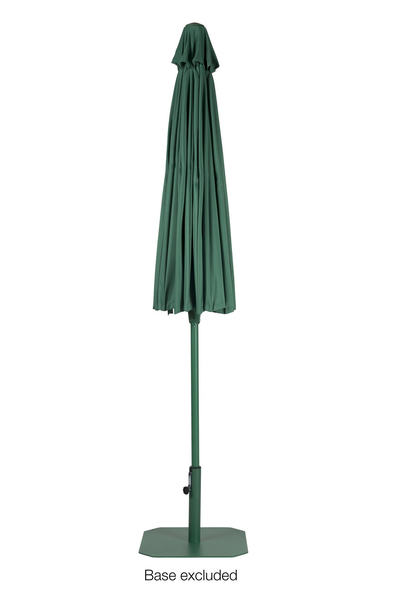 Green sunshine umbrella