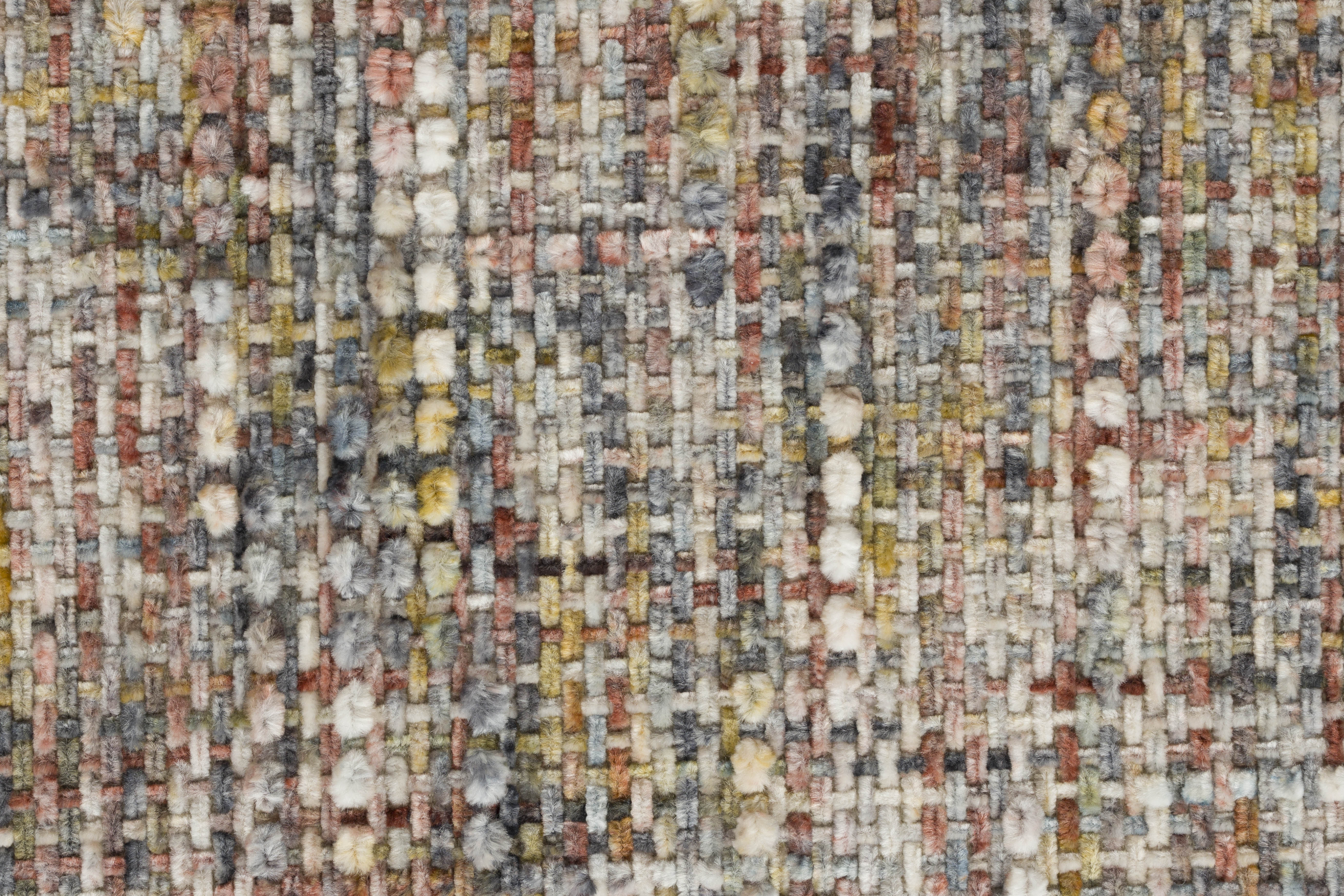 CLAES chair beige mélange with brown base