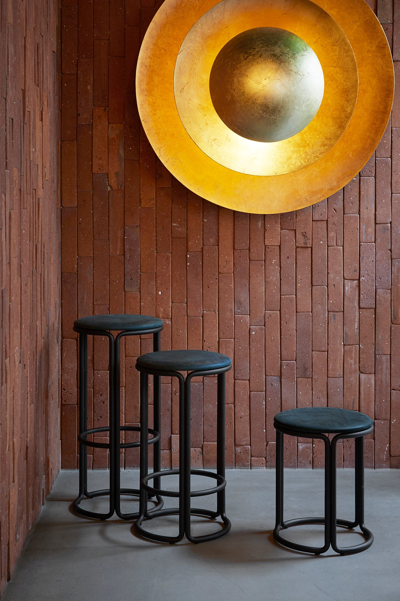 Hocker HARDIE schwarz