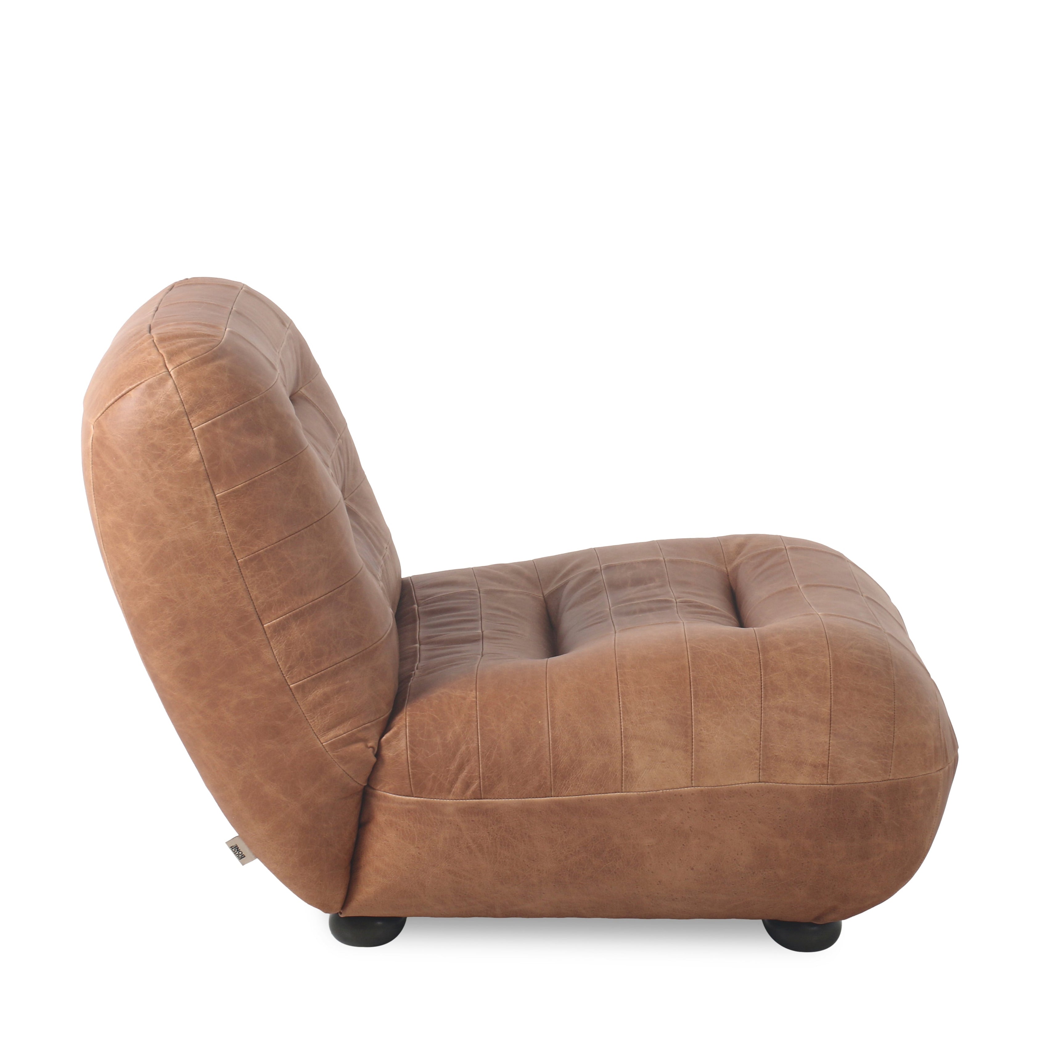Sessel WYATT WAX cognac Leder
