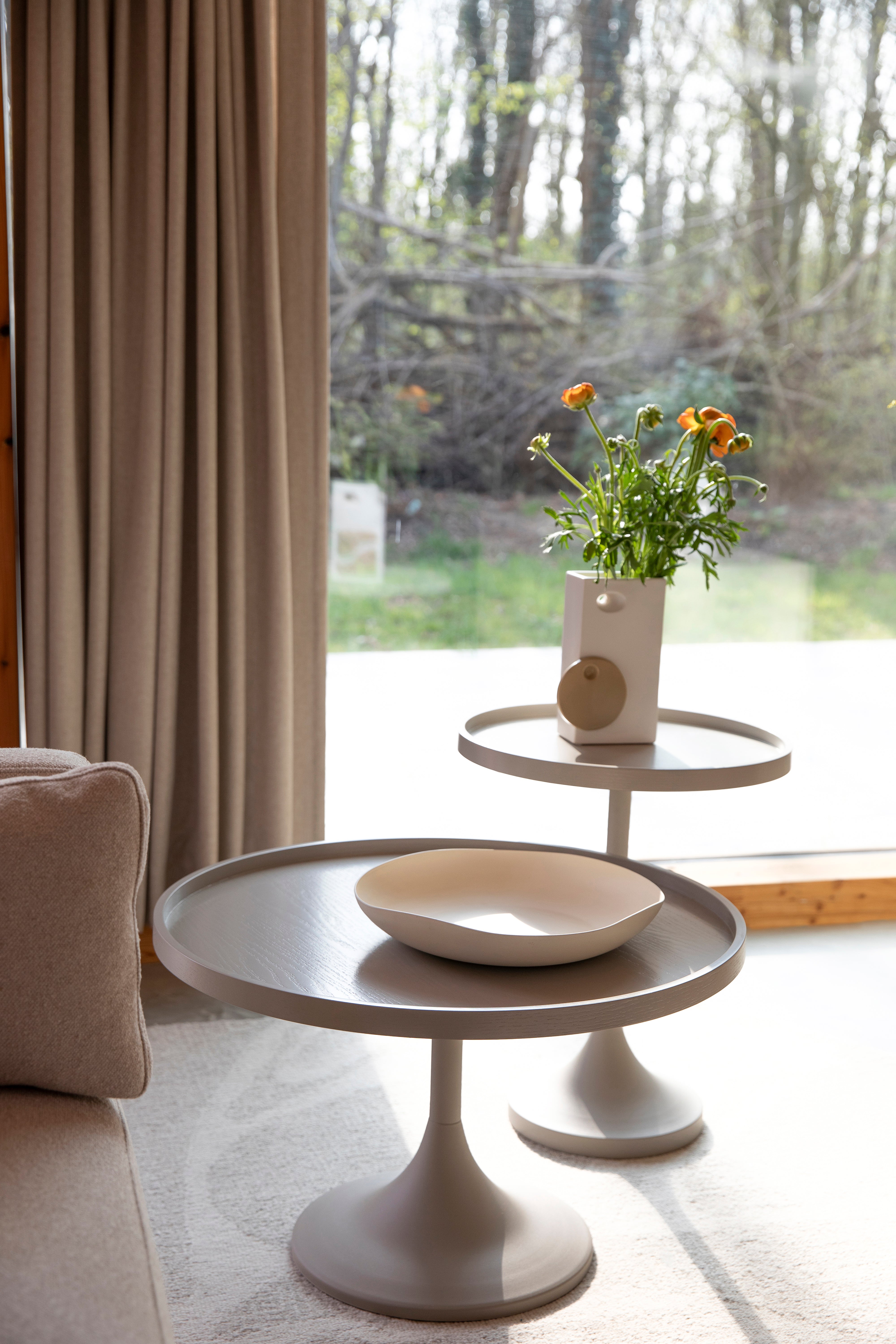 JASON Beige Side Table