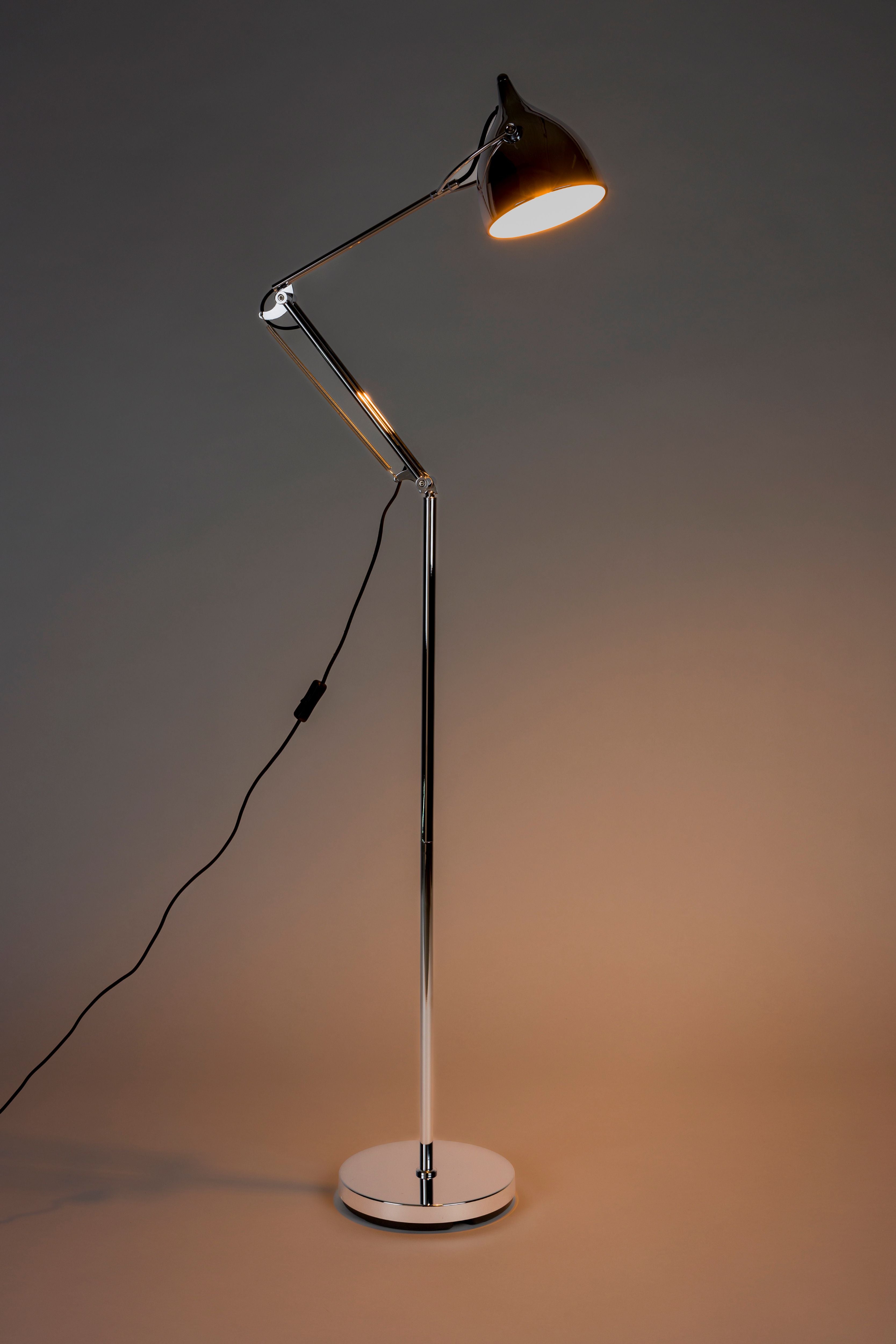 Stehlampe zum Lesen READER silber