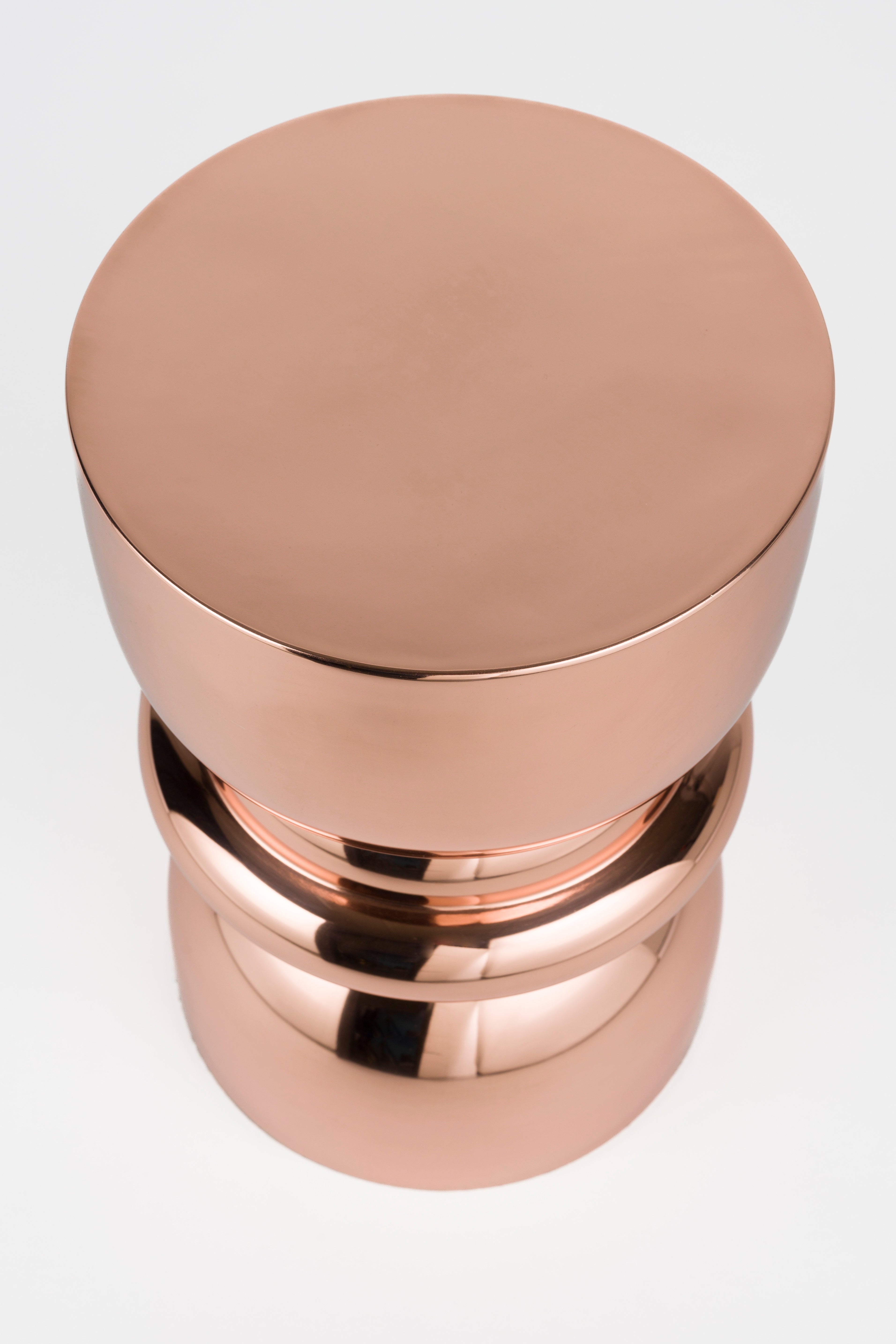 KINGA Copper Side Table
