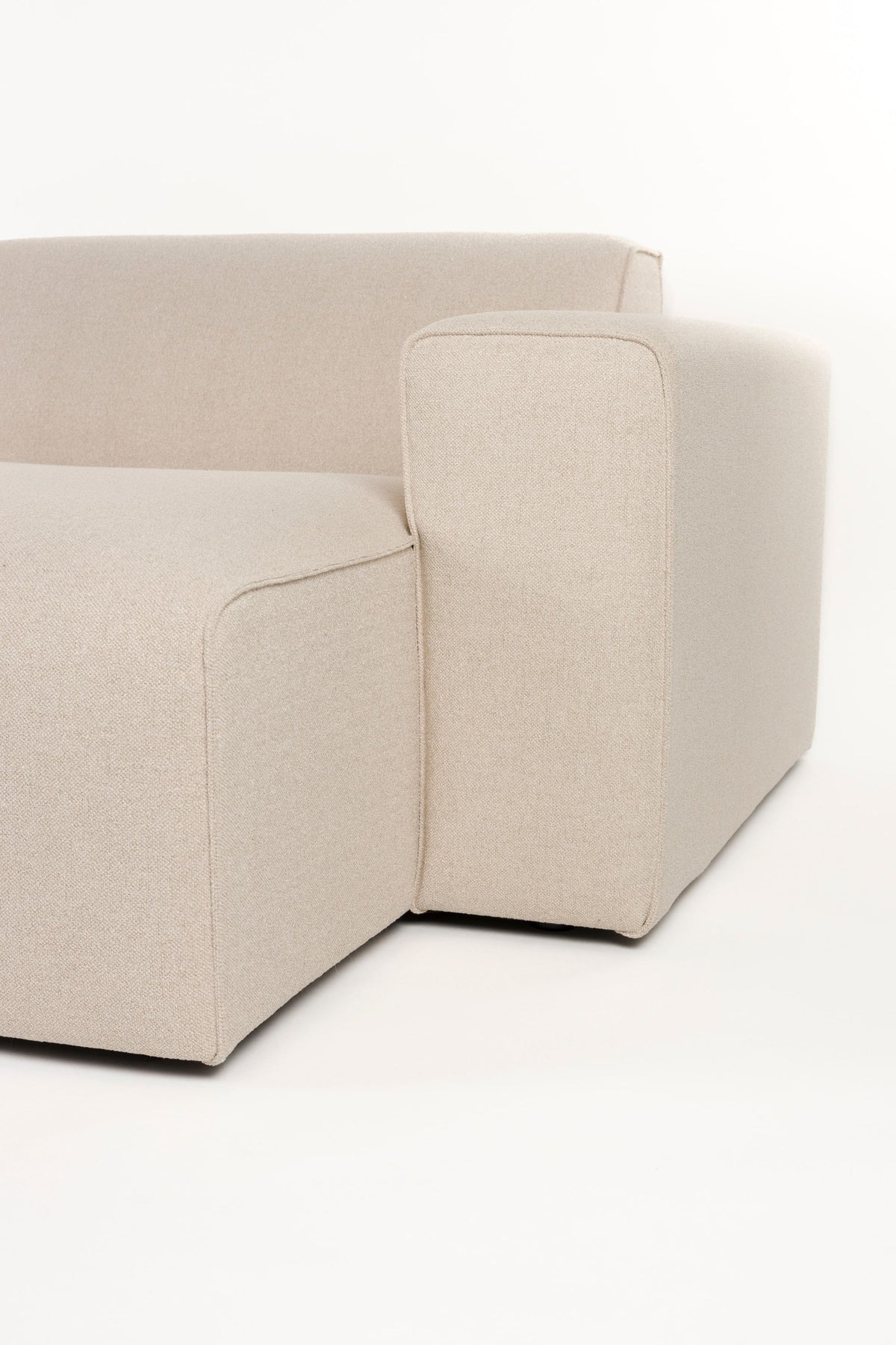 Sofa 3-osobowa MILKA piaskowy prawostronny – ujęcie 7