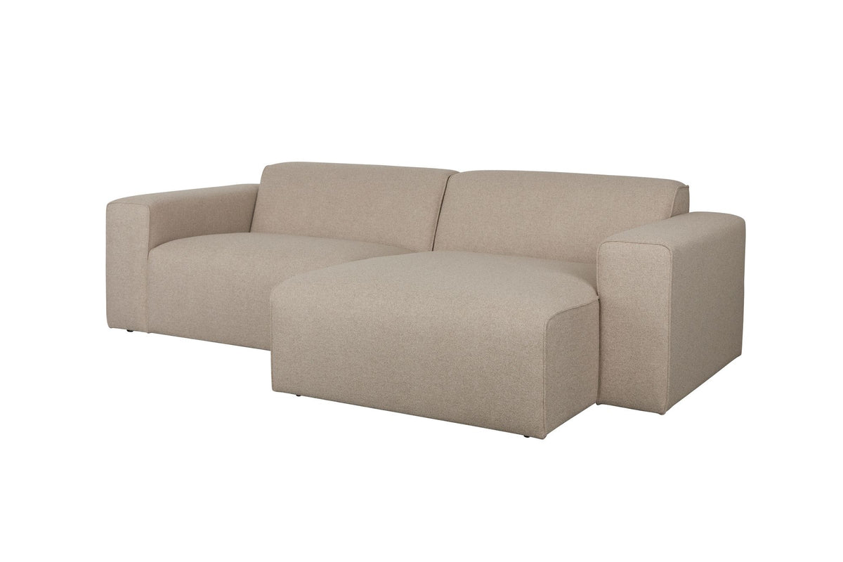 Sofa 3-osobowa MILKA cappuccino prawostronny – ujęcie 2