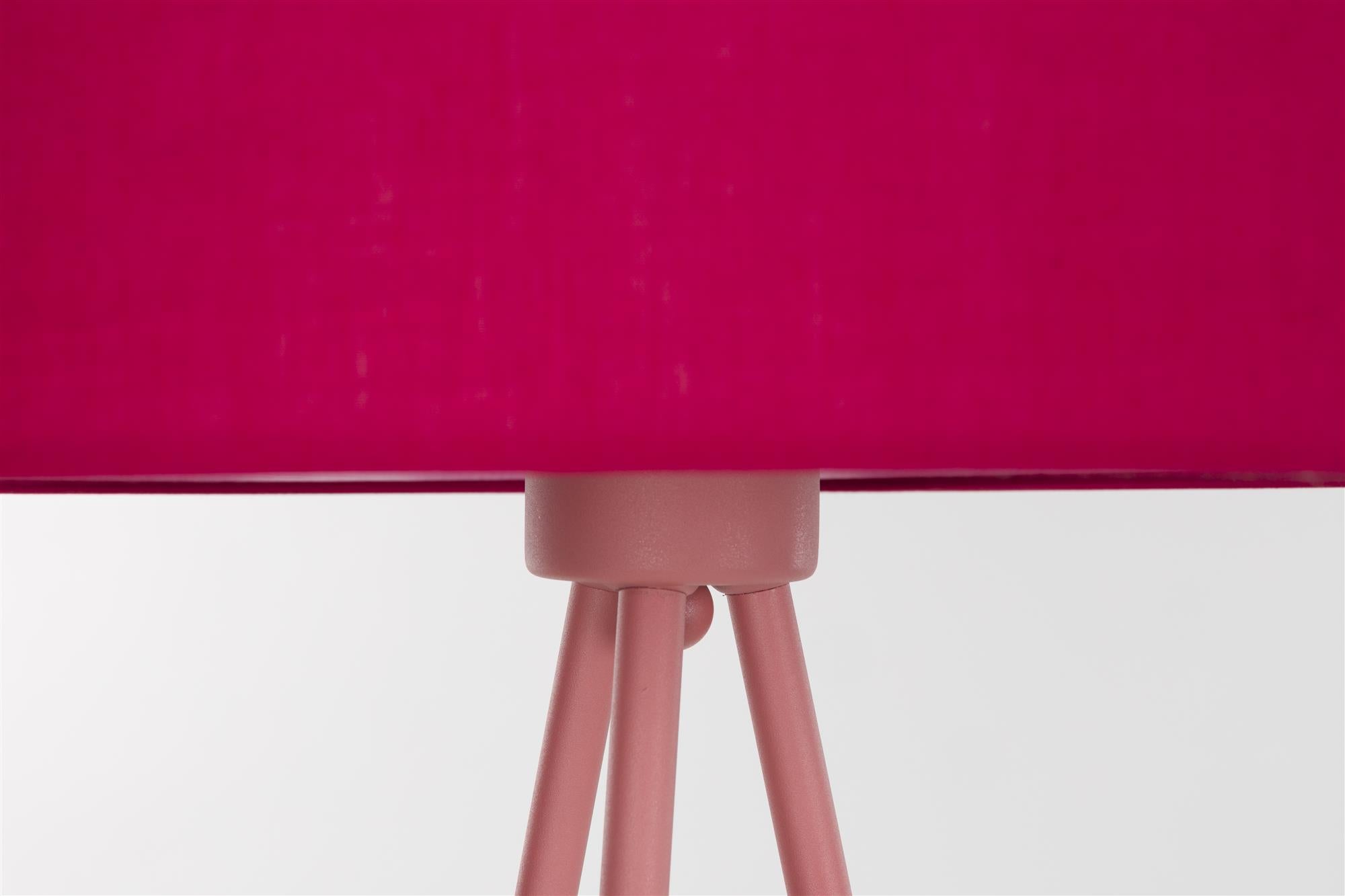 Stehlampe Dreibein SUSIE rubinrot