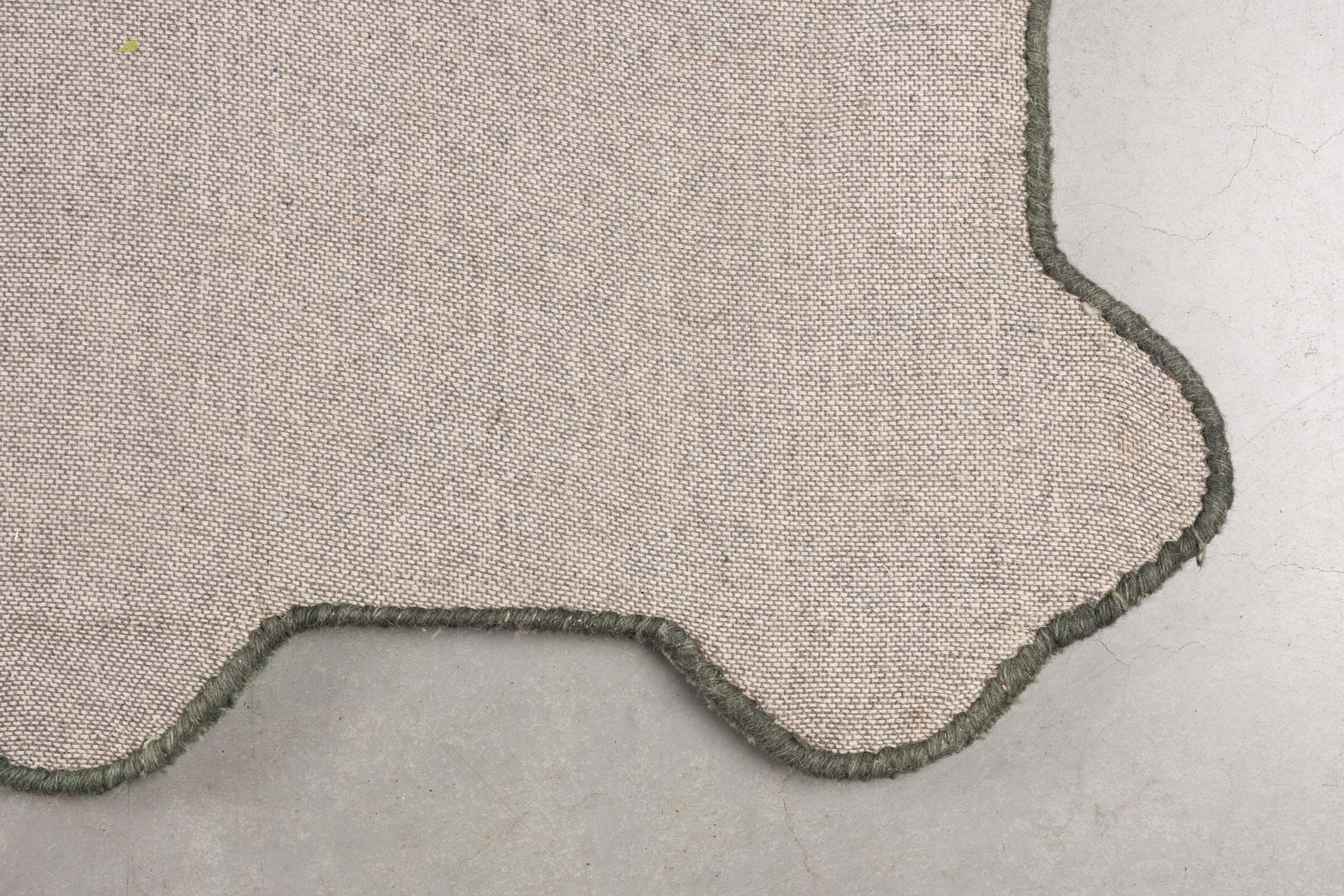 SUGAR LINES Green Rug