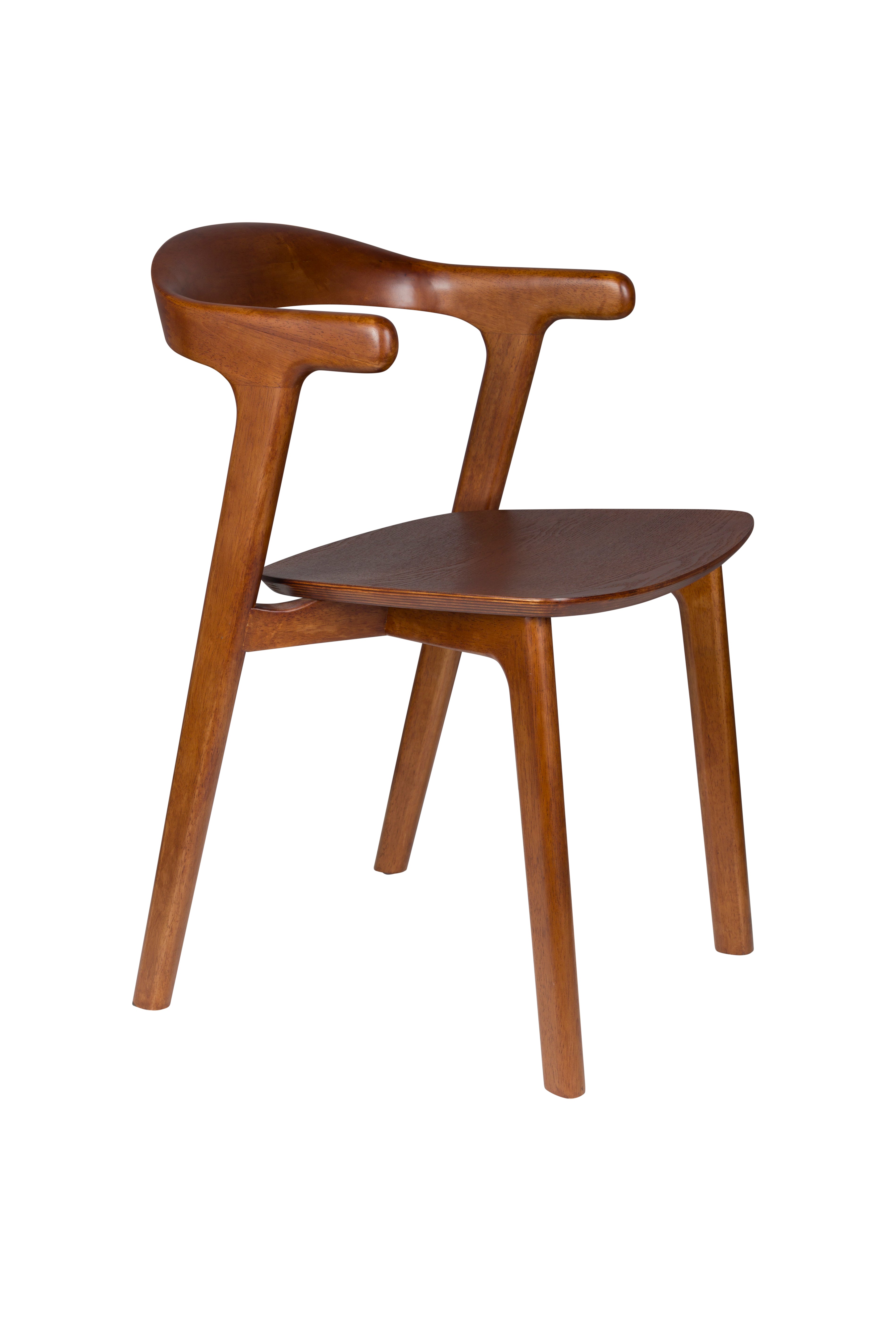 Stuhl NORTHWOOD dunkelbraun