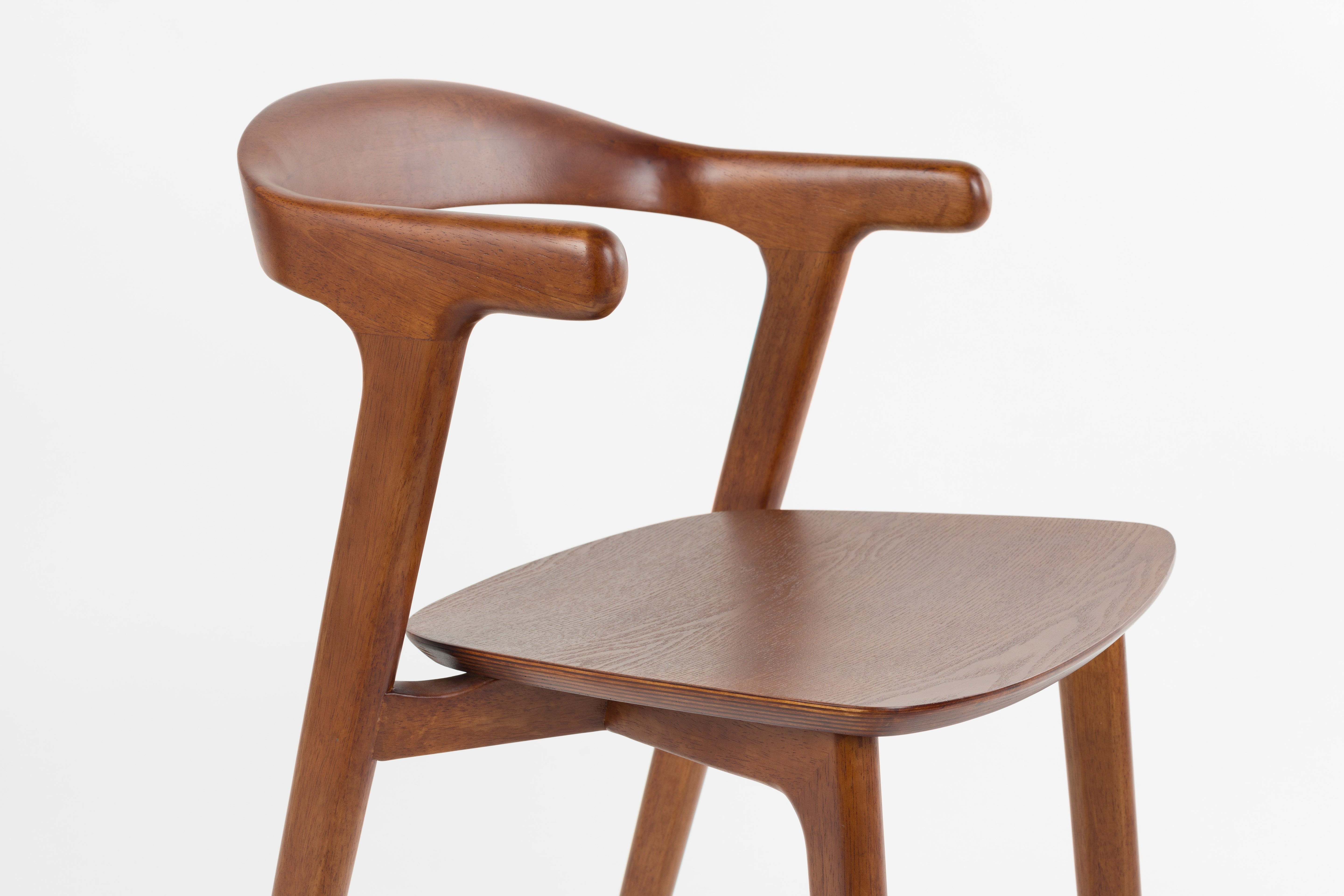 Stuhl NORTHWOOD dunkelbraun