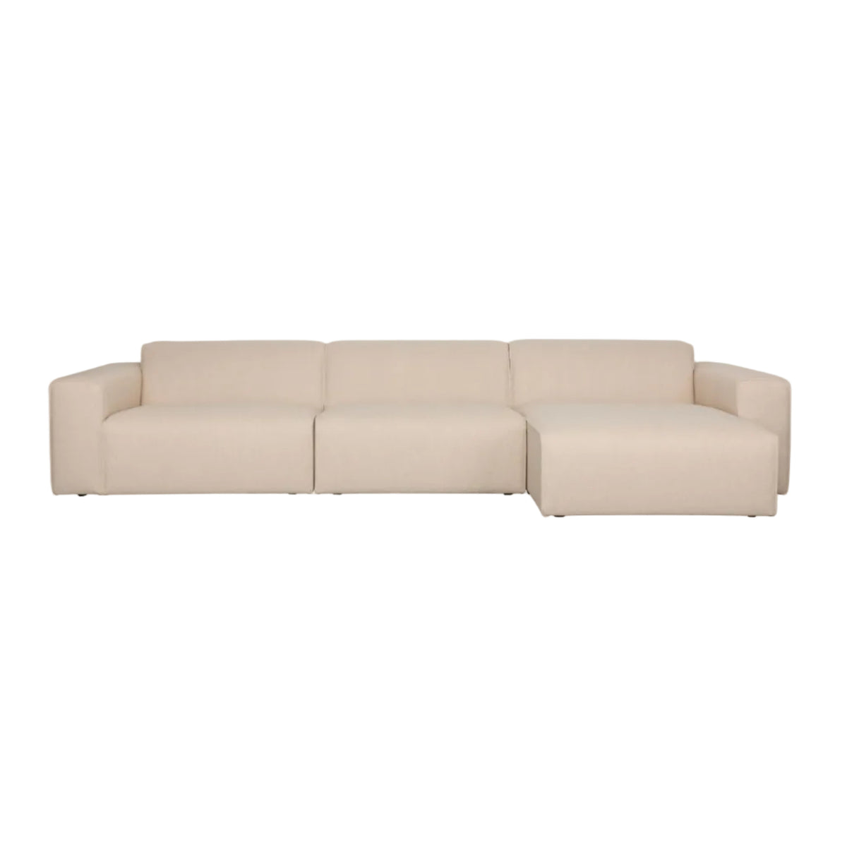Sofa 4,5-osobowa MILKA piaskowy prawostronny – Zuiver