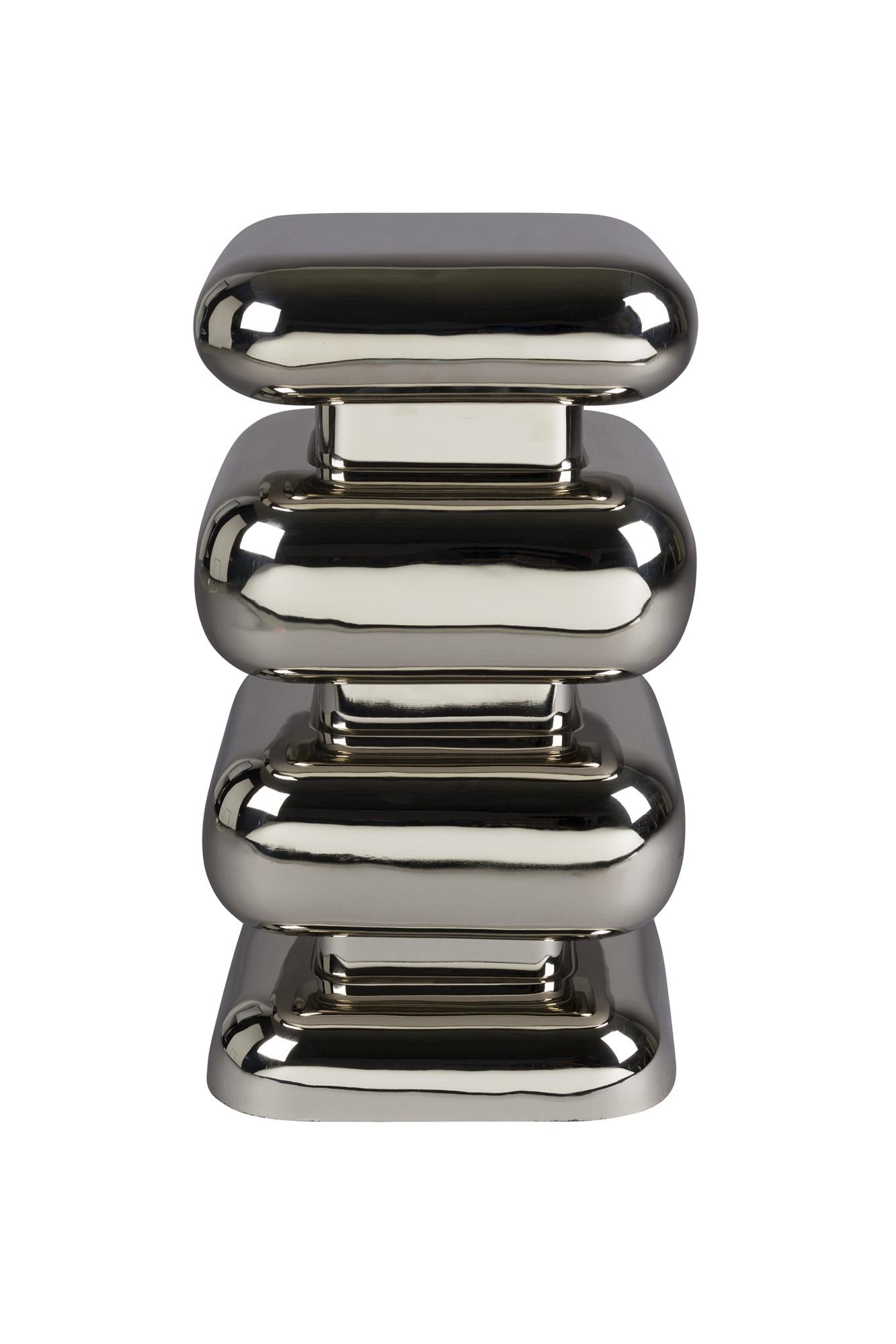 STUBBY chrome side table