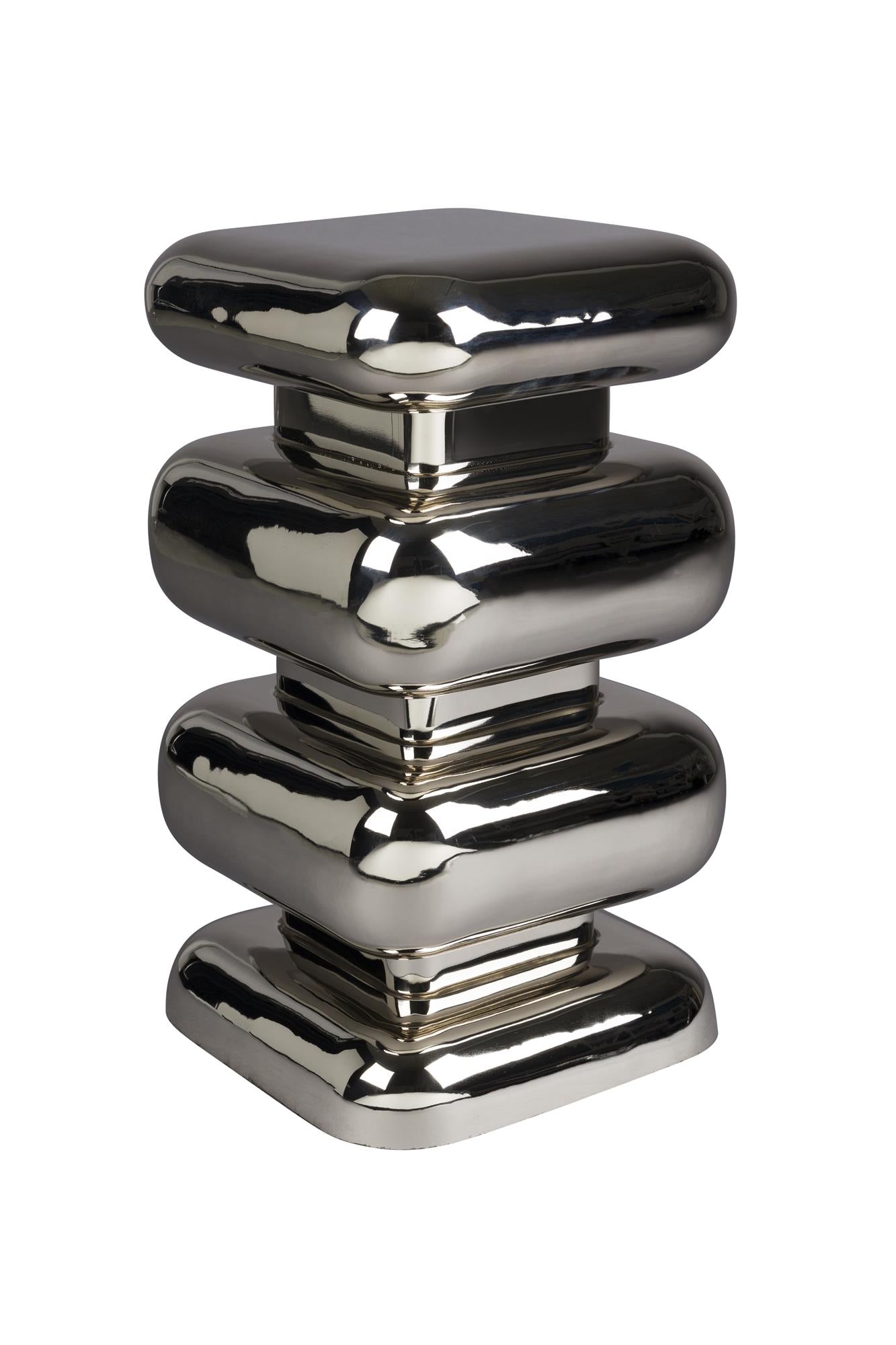STUBBY chrome side table