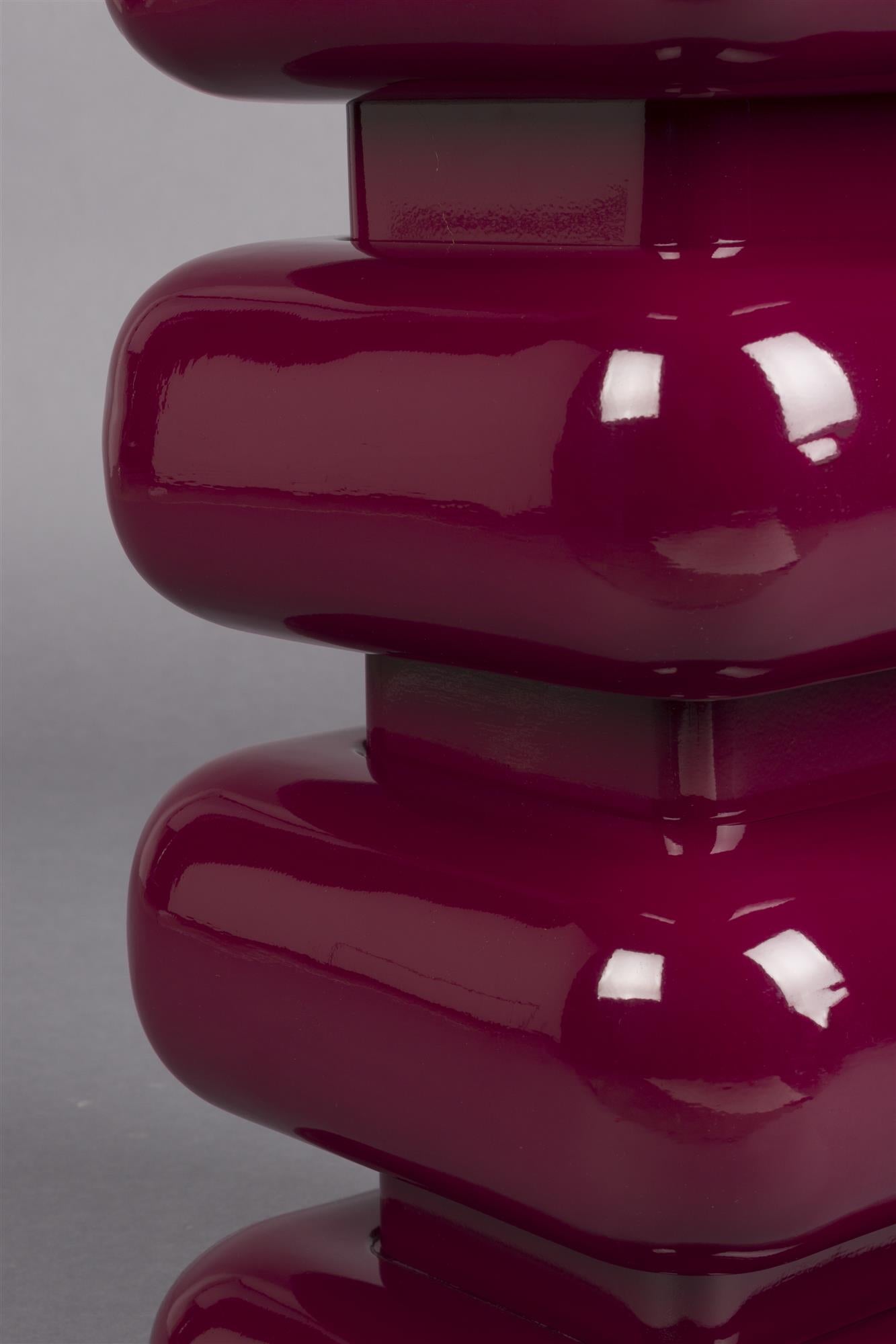 Beistelltisch STUBBY bordeaux