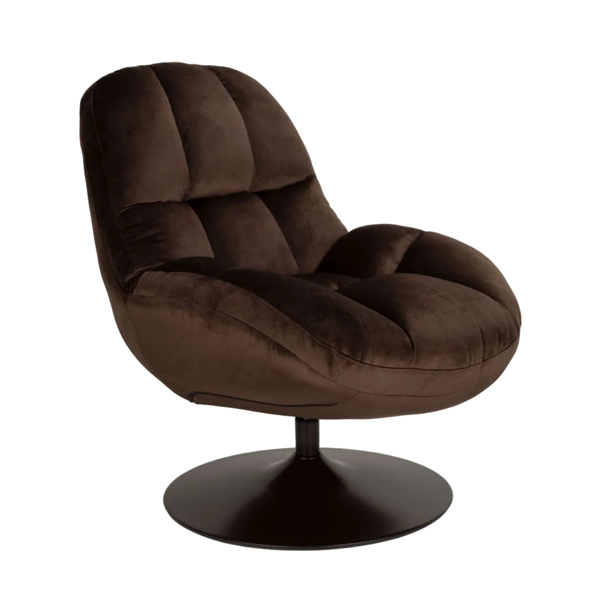 Fotel BEEFY brązowy – White Label Living
