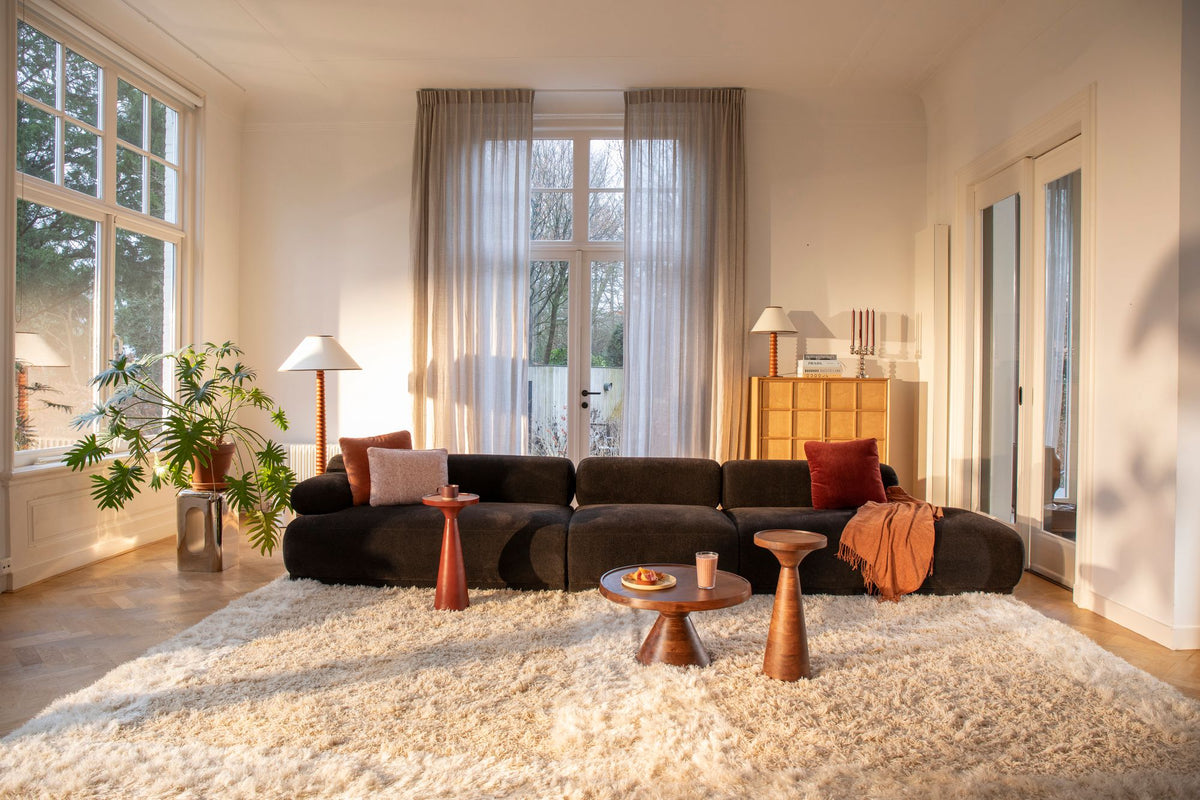 Modulares 4,5-sitziges Sofa links REMBRANDT beige