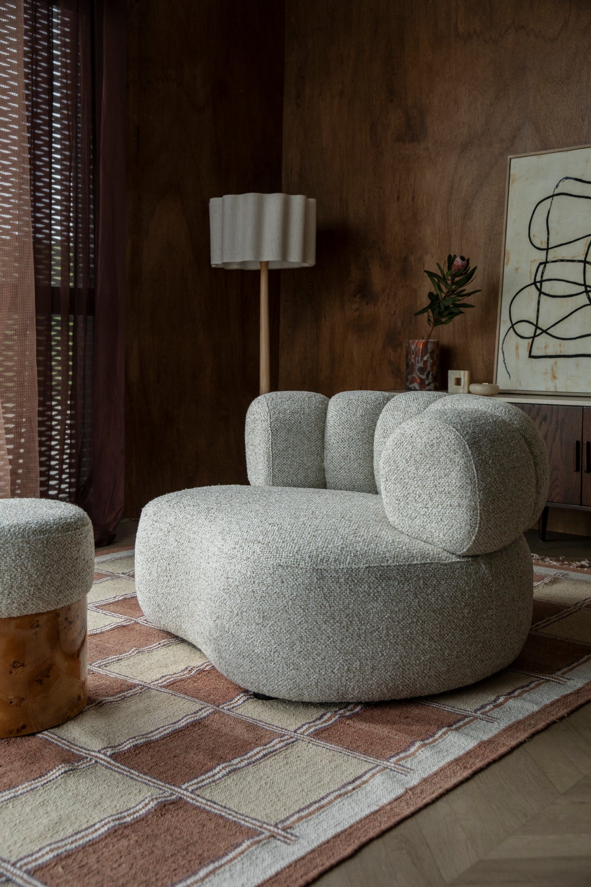 Sessel Duvane beige