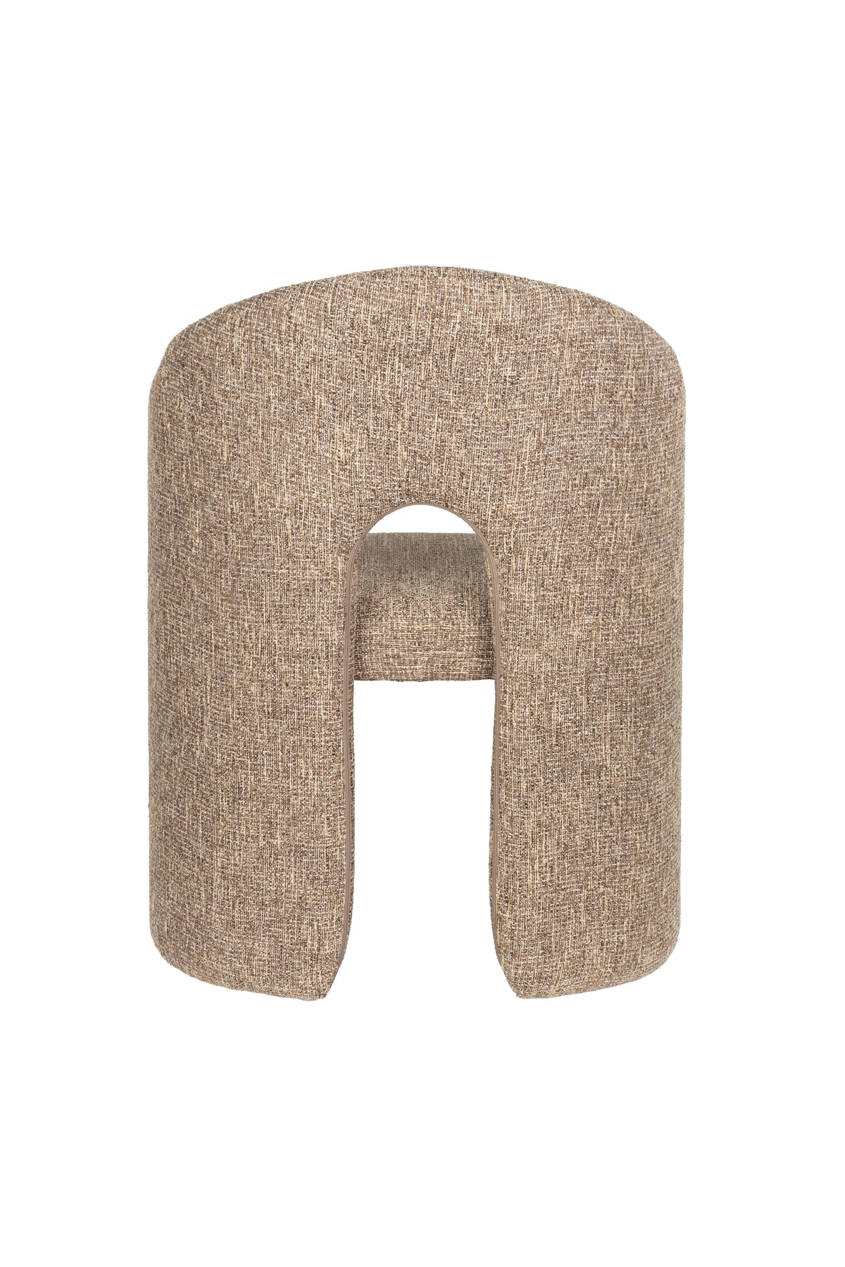 Stuhl CONTOUR hellbraun meliert