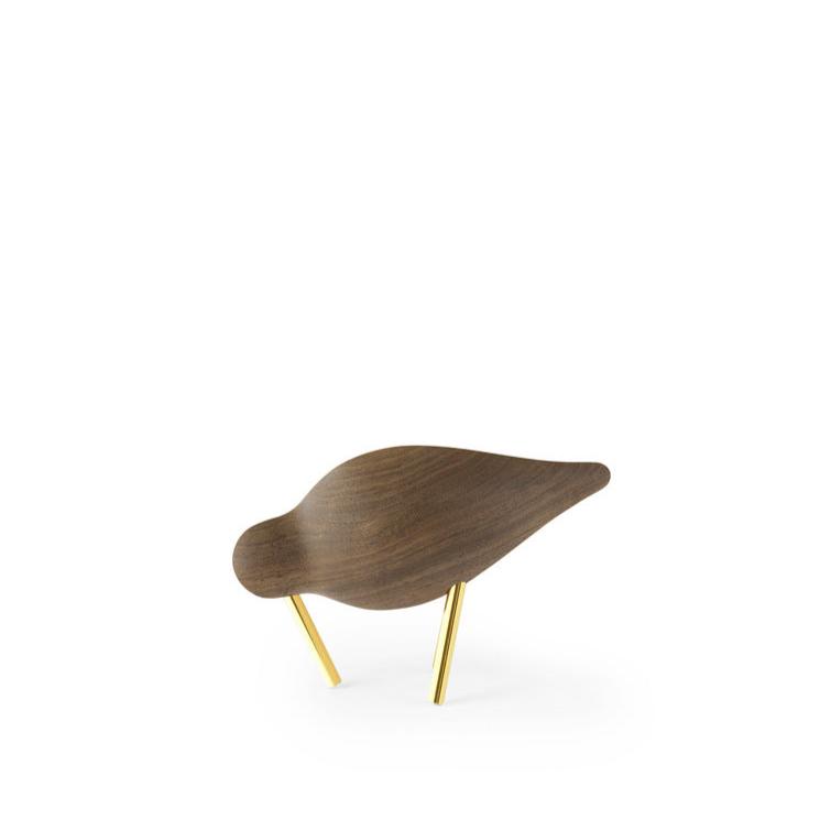 Figurine Shorebird nut wood