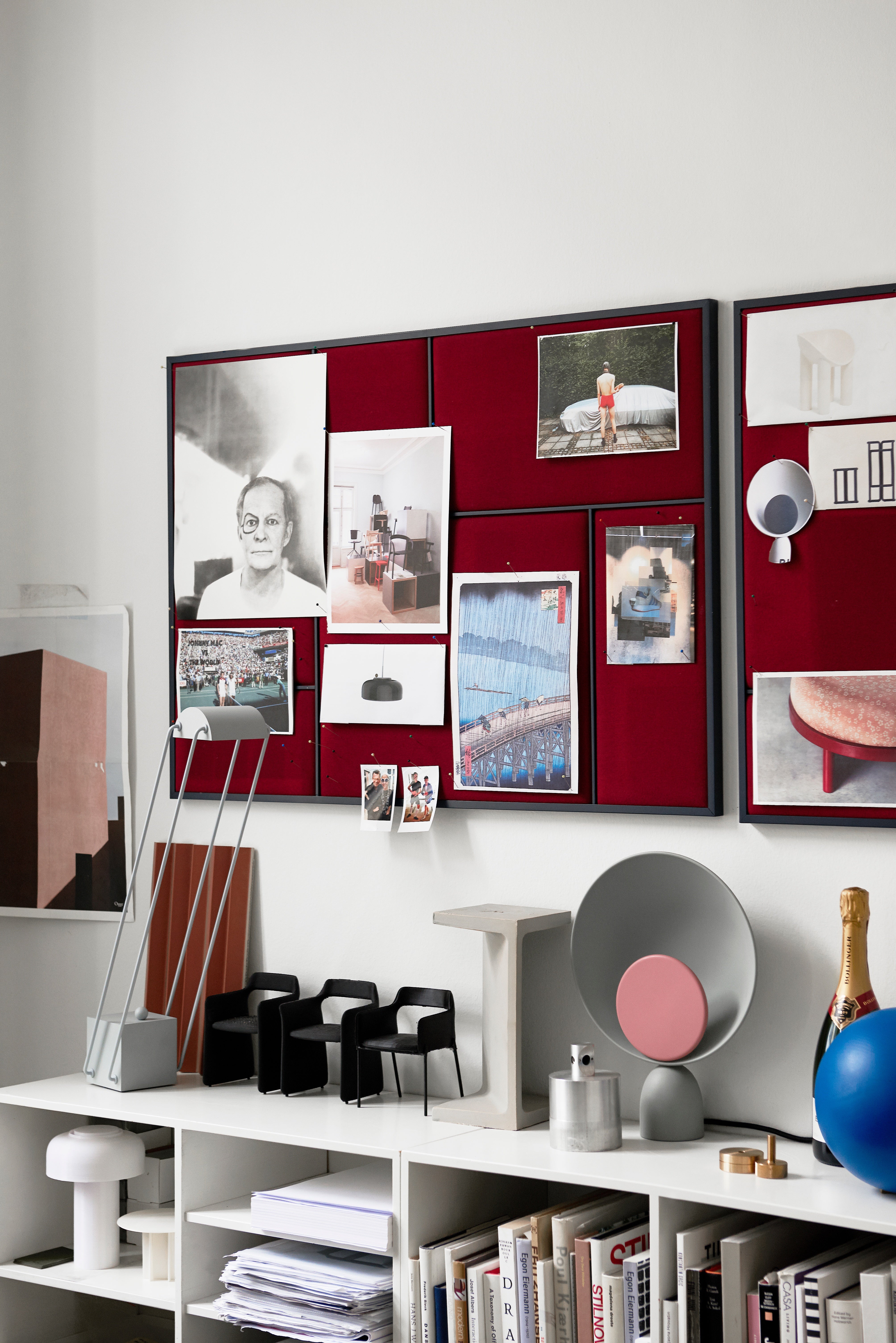 TOKIO gray desk lamp