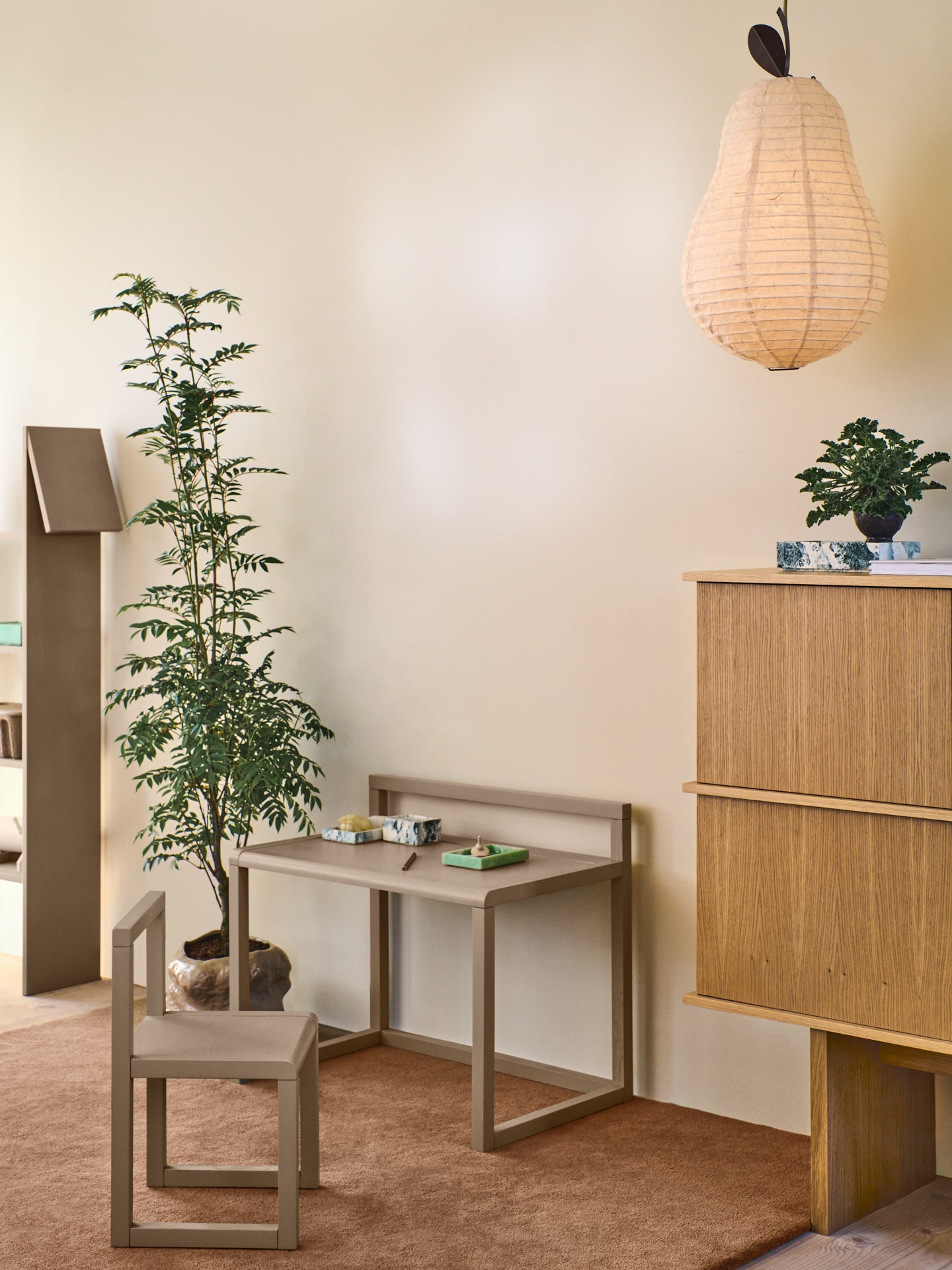 LITTLE ARCHITECT Kinderstuhl beige