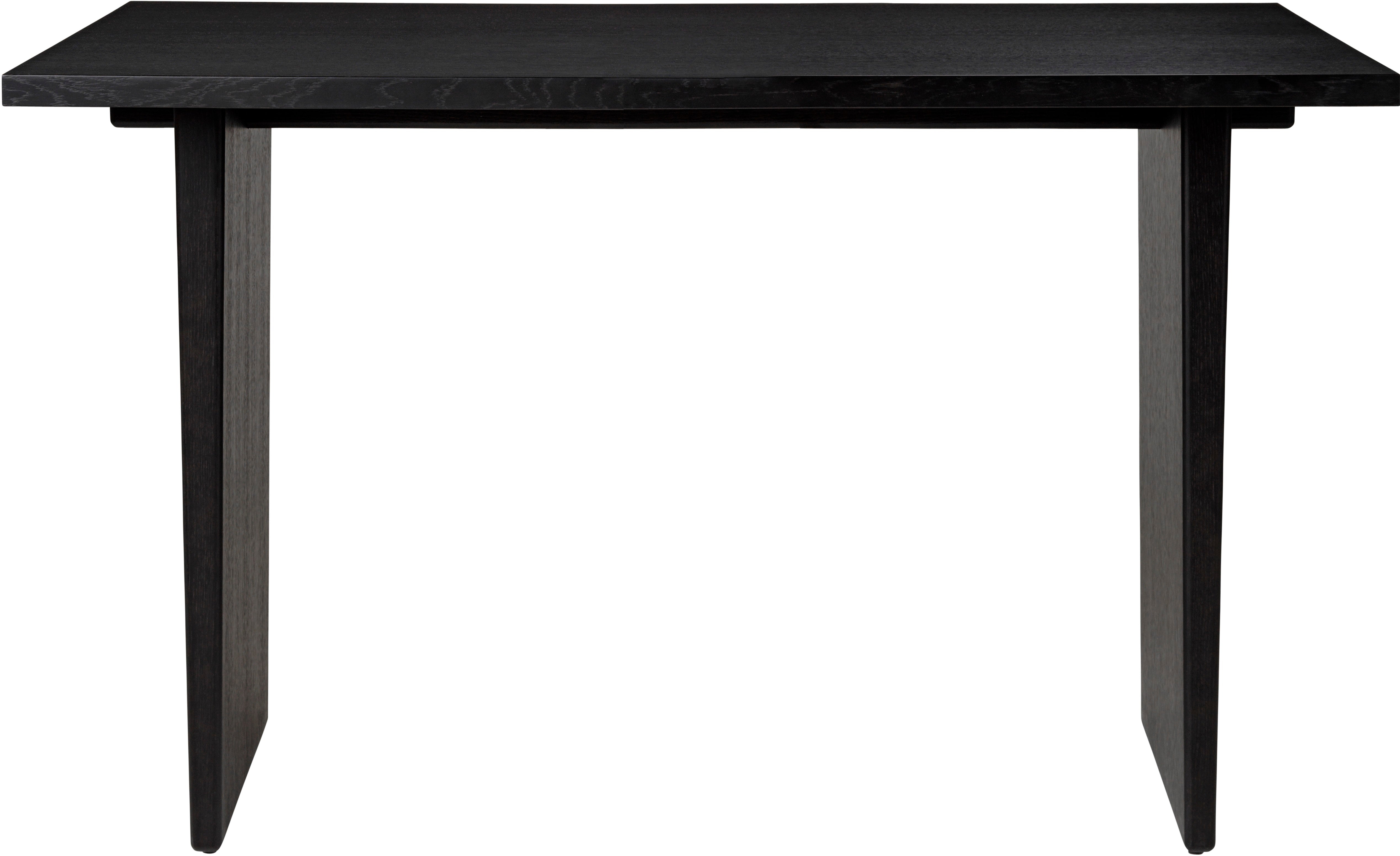 PRIVATE desk black oak veneer